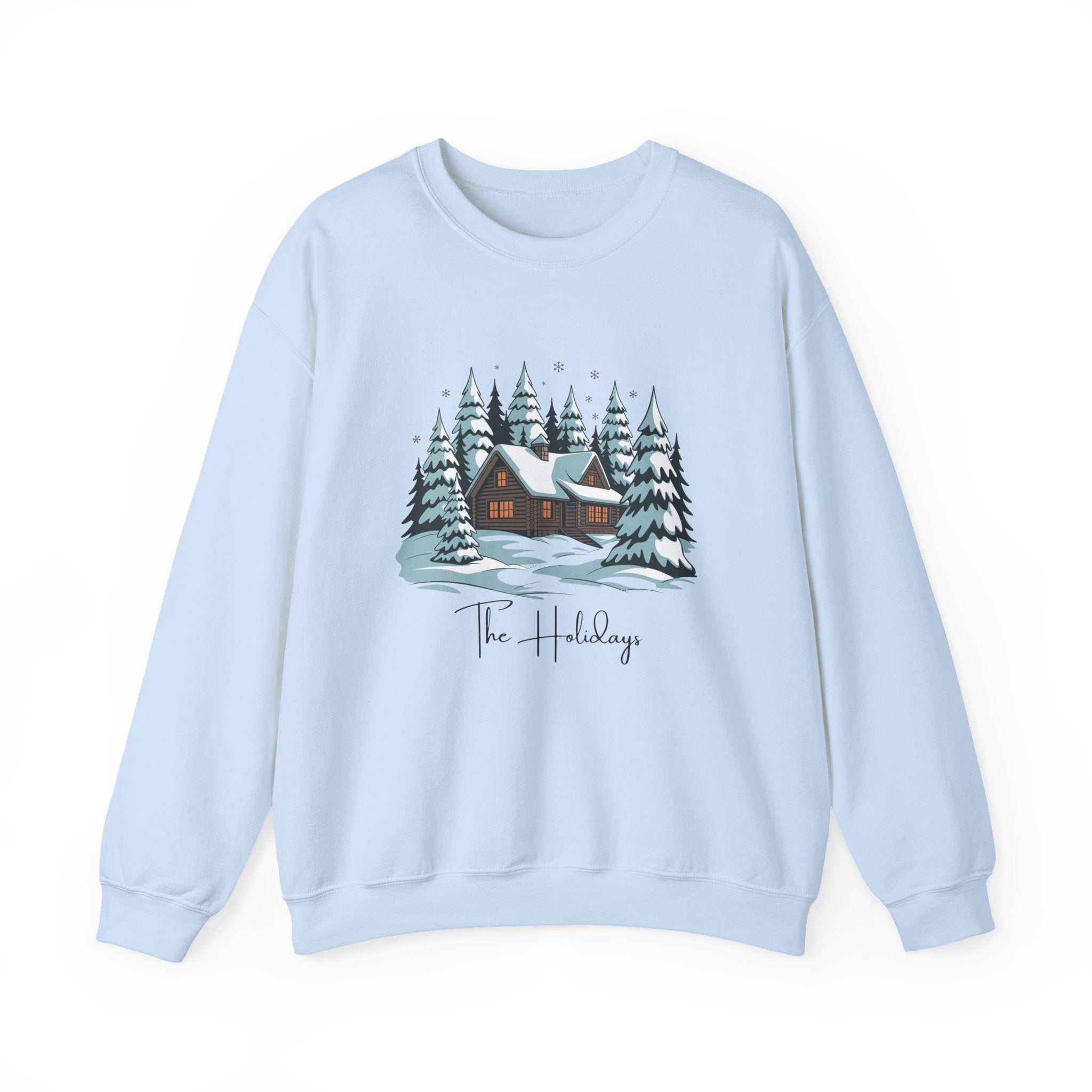 Holiday Cabin Sweatshirt — The Holidays Winter Crewneck