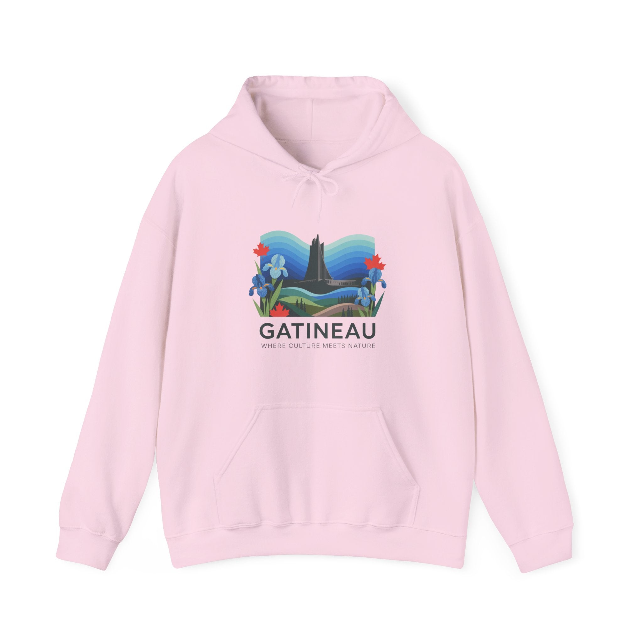 Gatineau Scenic Hoodie — Nature Park Landscape Graphic Sweatshirt