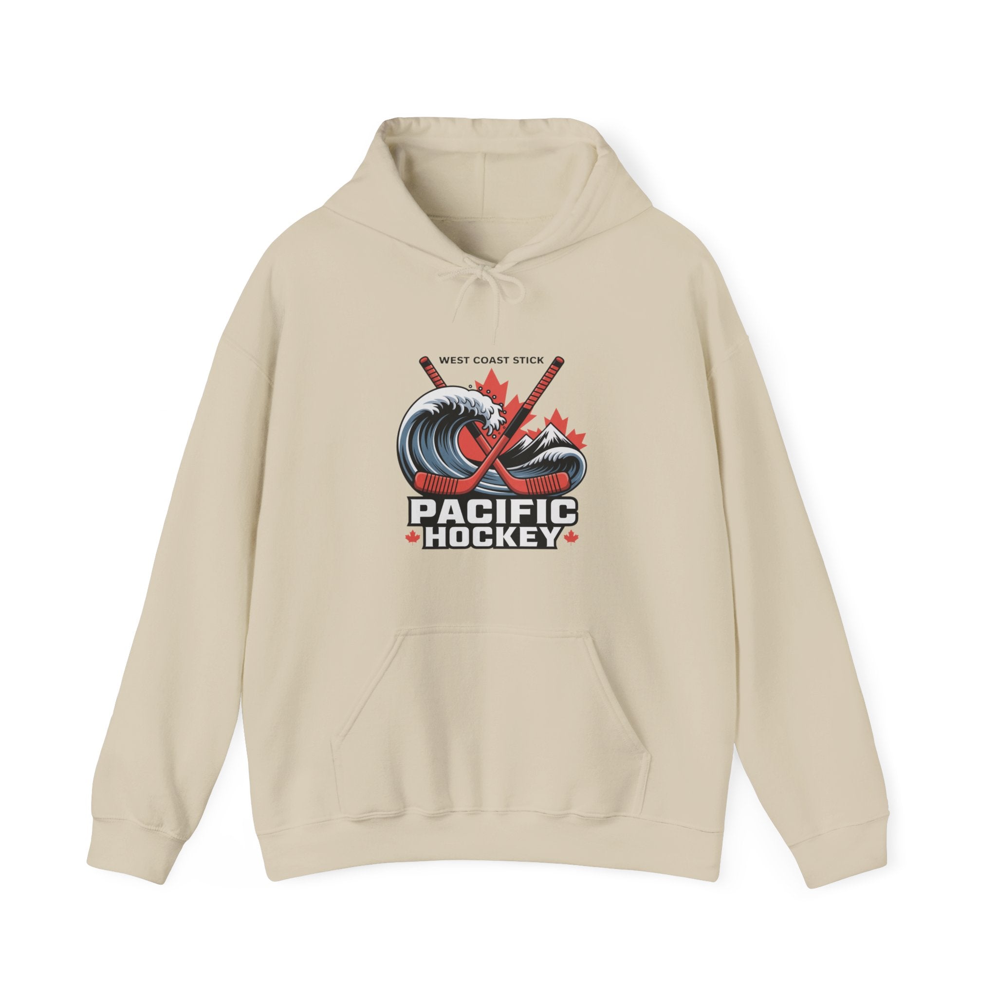 Pacific Hockey Hoodie — West Coast Waves Hockey Logo Pullover