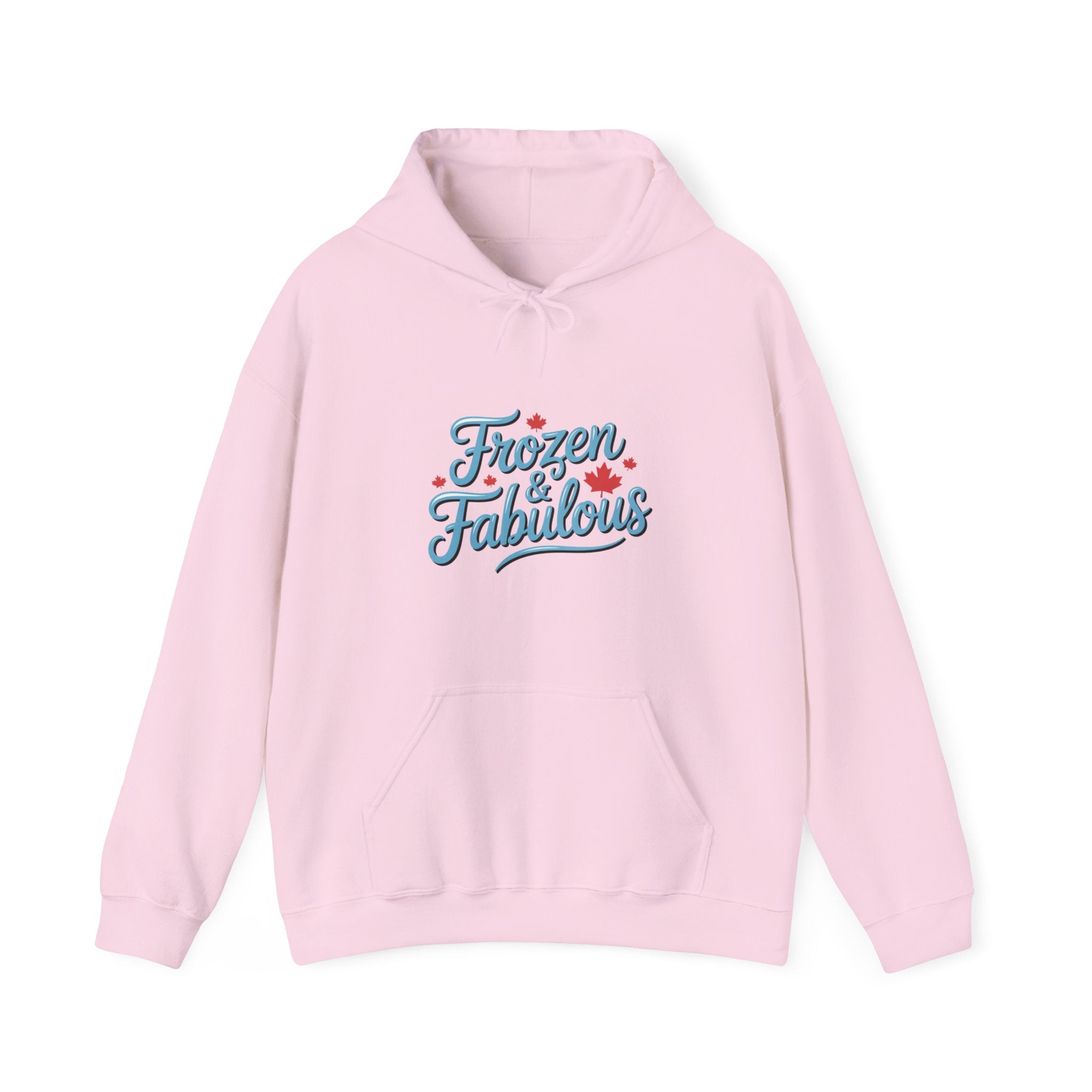 "Frozen & Fabulous" Retro Script Pullover - Hoodie