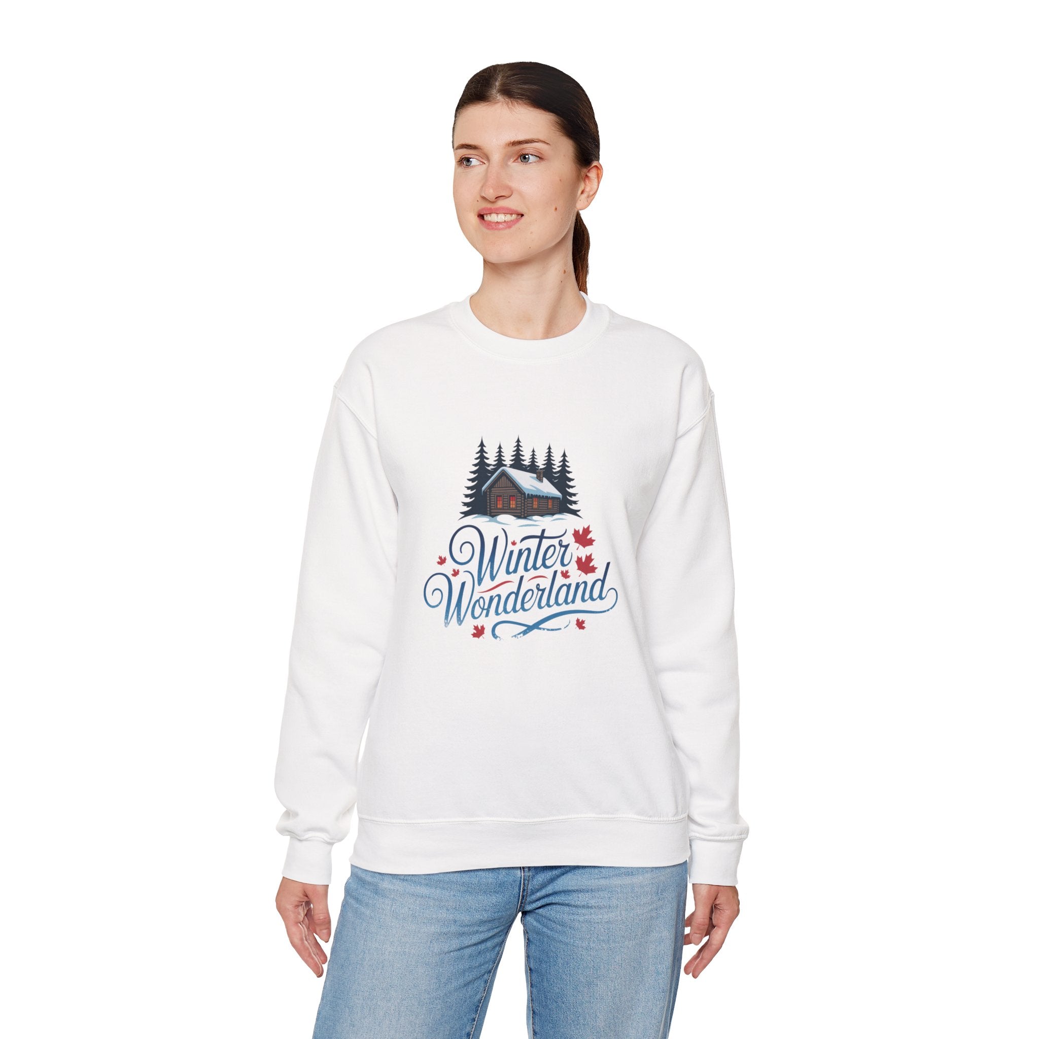 Winter Wonderland Sweatshirt — Cozy Cabin Holiday Crewneck