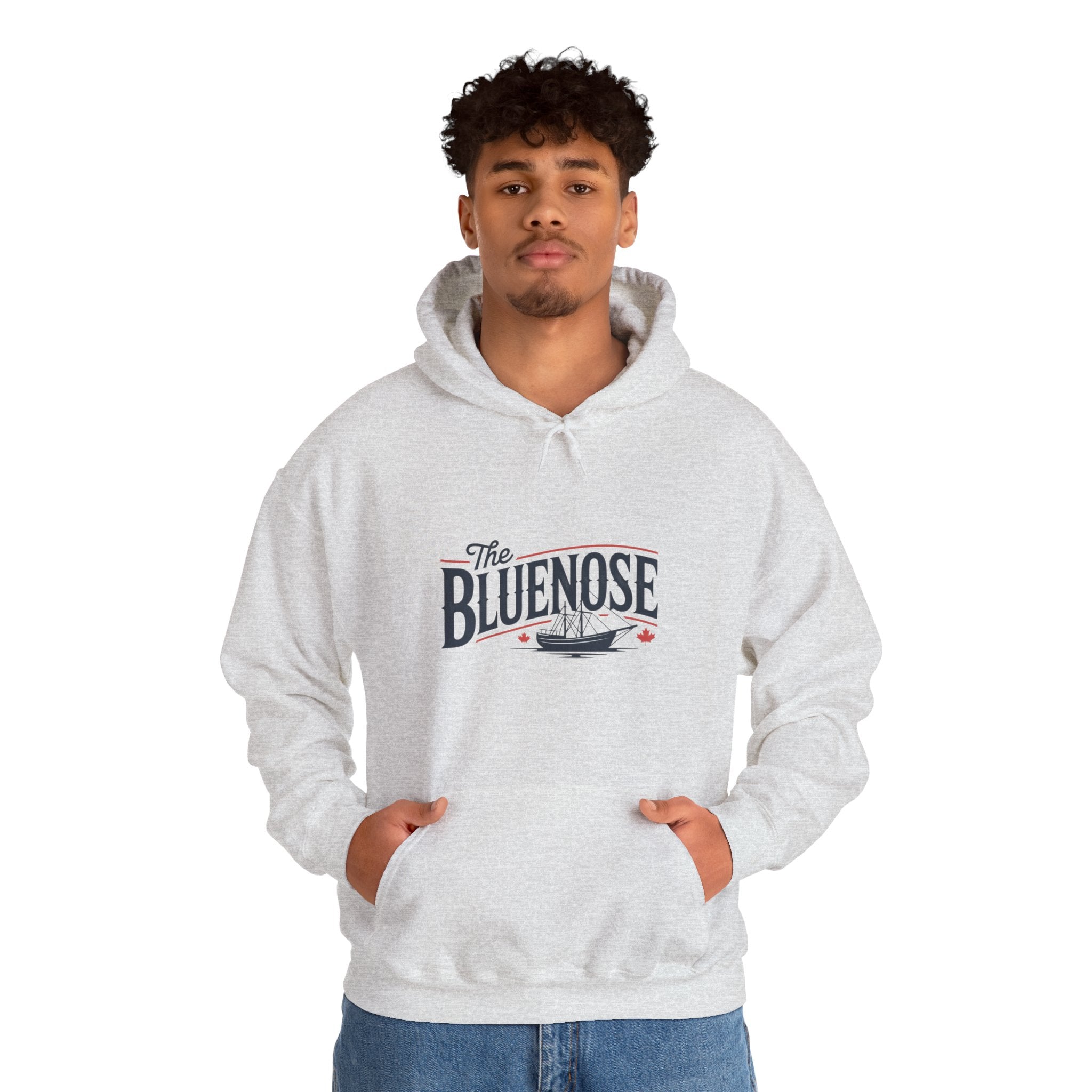 Bluenose Hoodie — Vintage Maritime Boat Logo Pullover