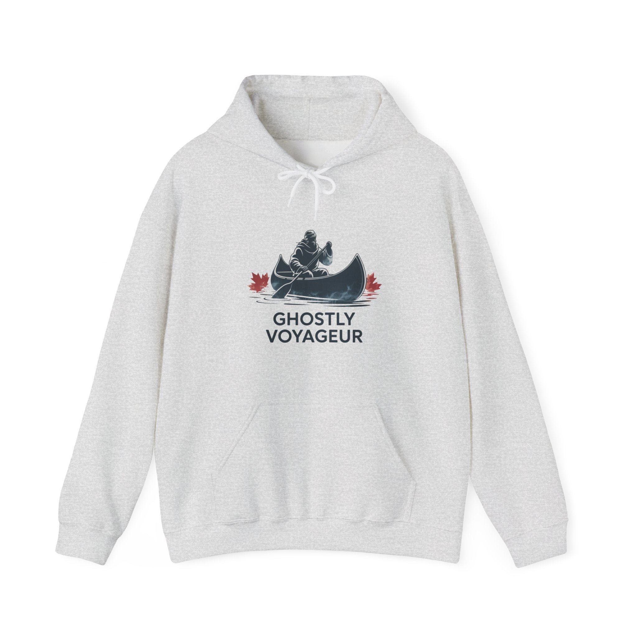 Ghostly Voyageur Canoe Hoodie