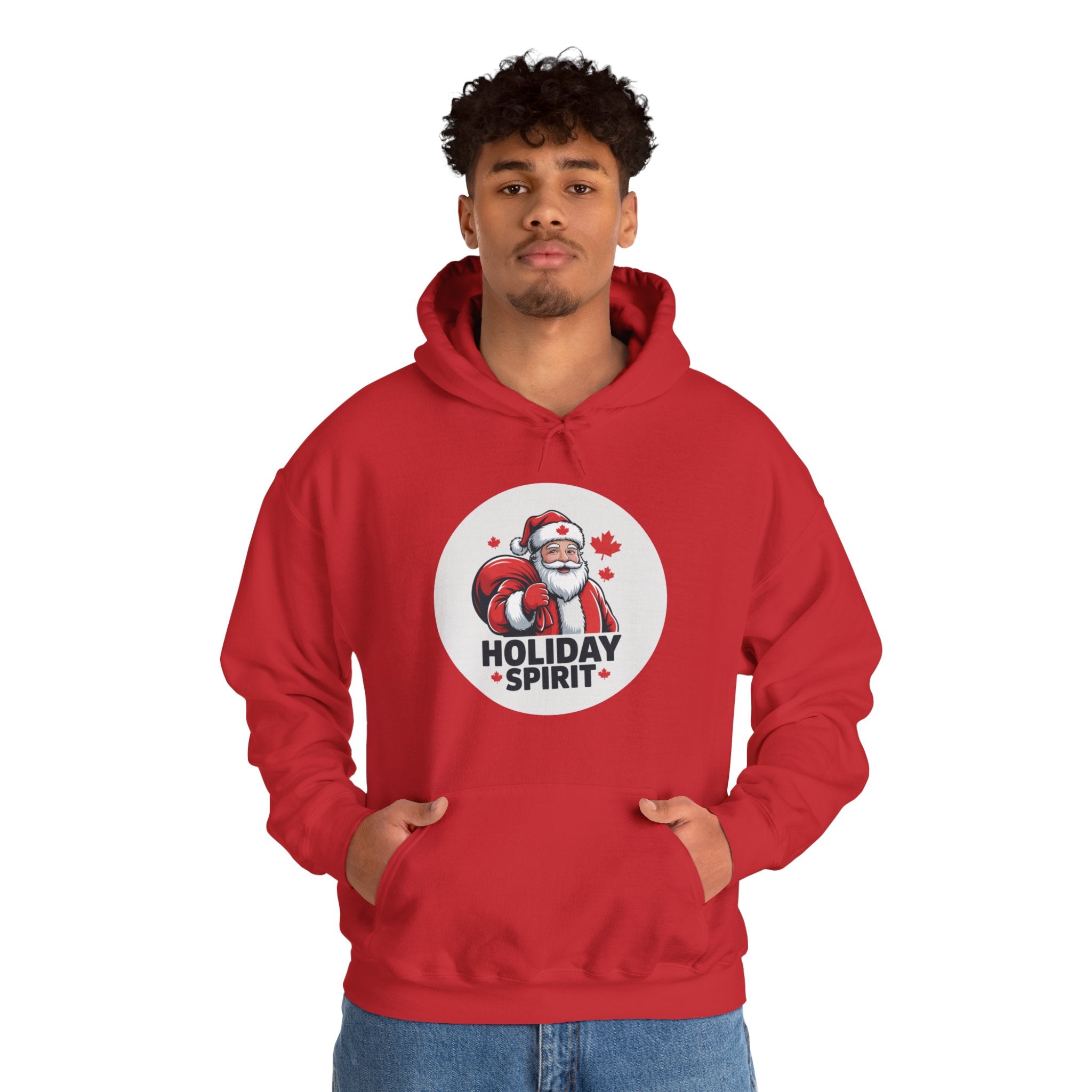 Holiday Spirit Hoodie – Santa Claus Christmas Sweatshirt