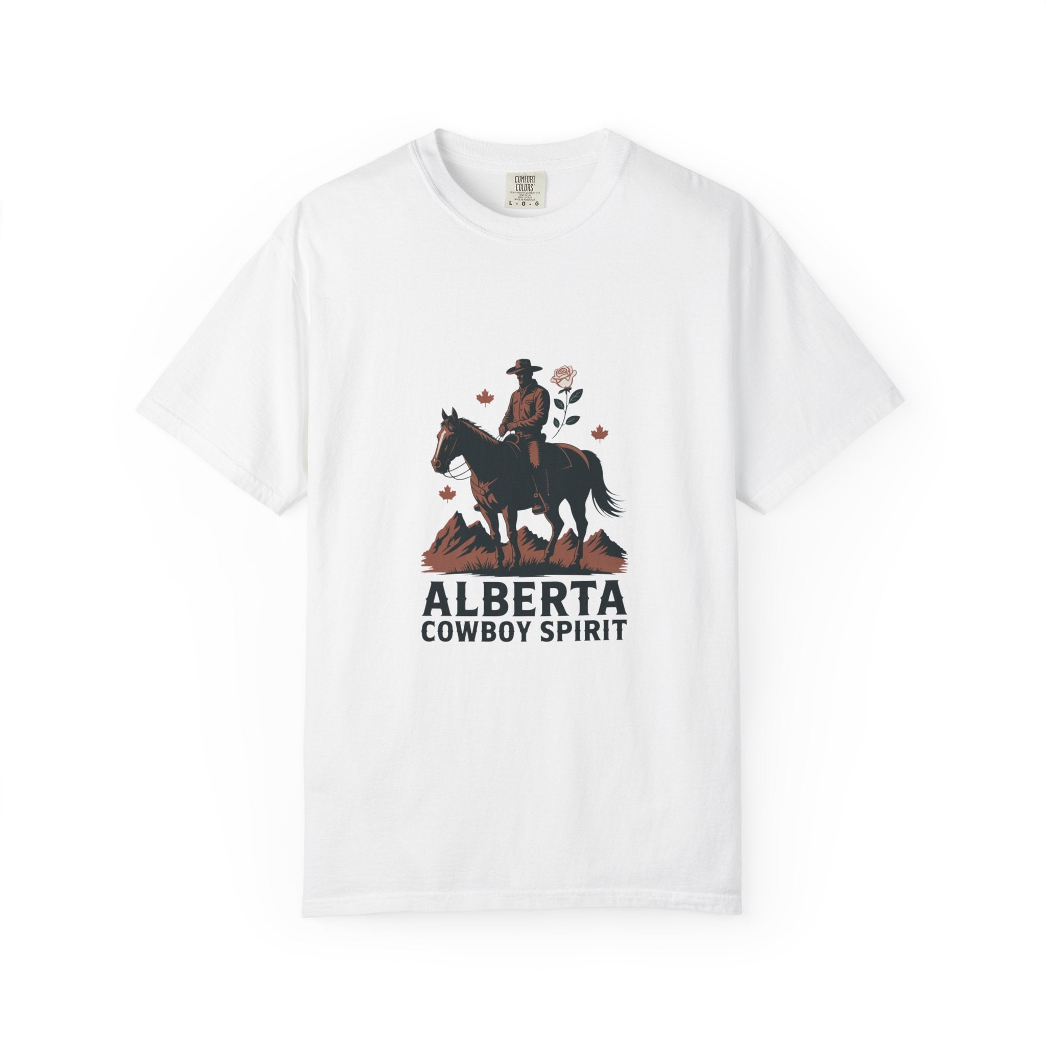 Alberta Cowboy Spirit Unisex Garment-Dyed T-Shirt