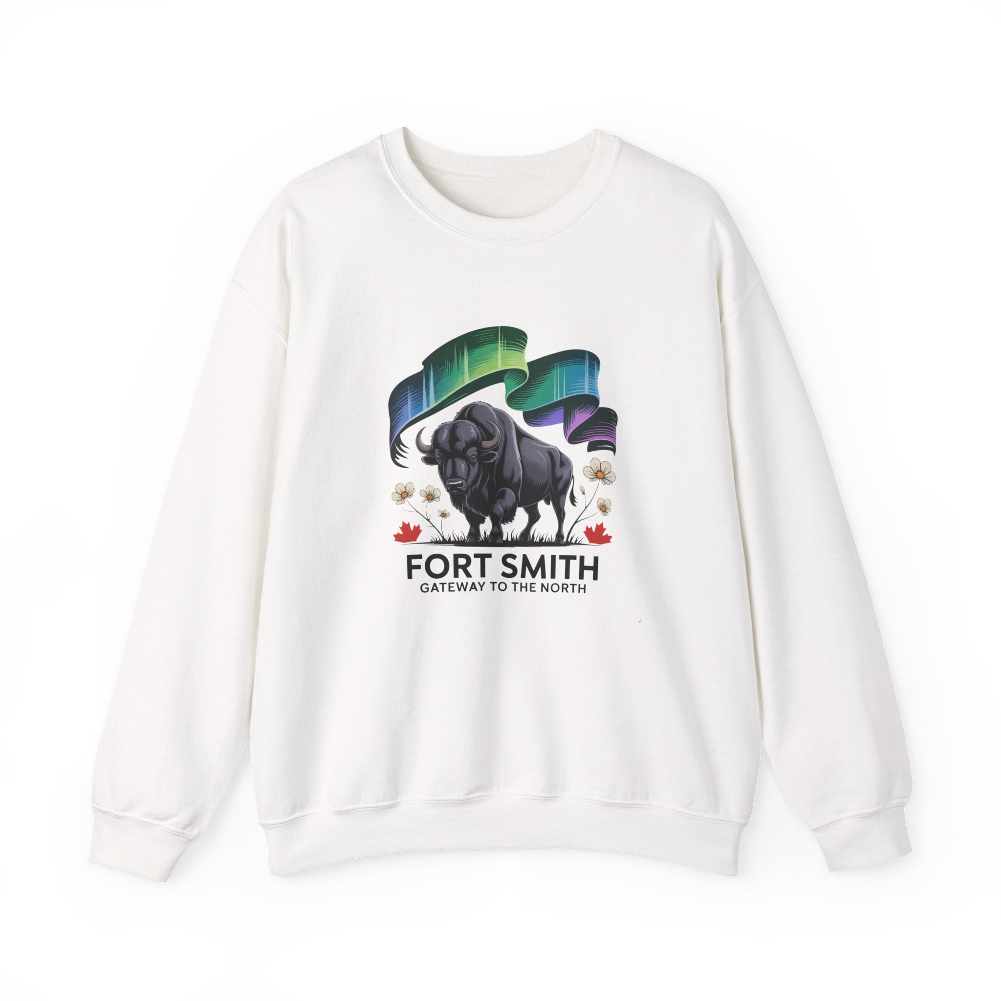 Fort Smith Northern Lights Bison Sweatshirt