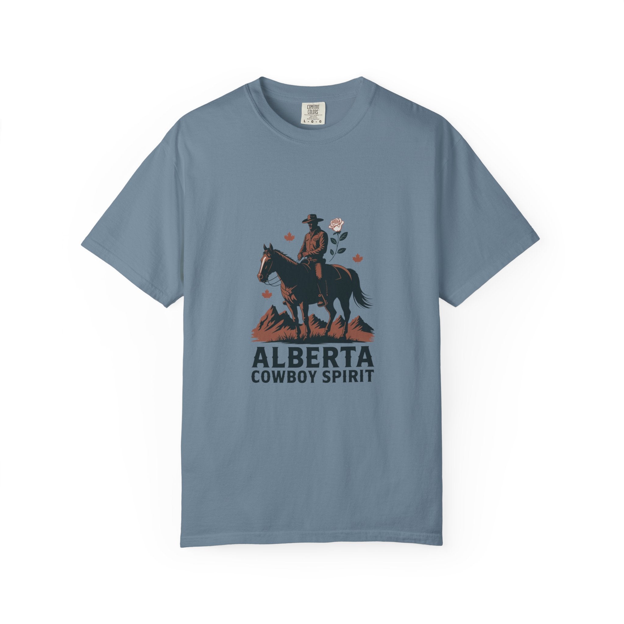 Alberta Cowboy Spirit Unisex Garment-Dyed T-Shirt