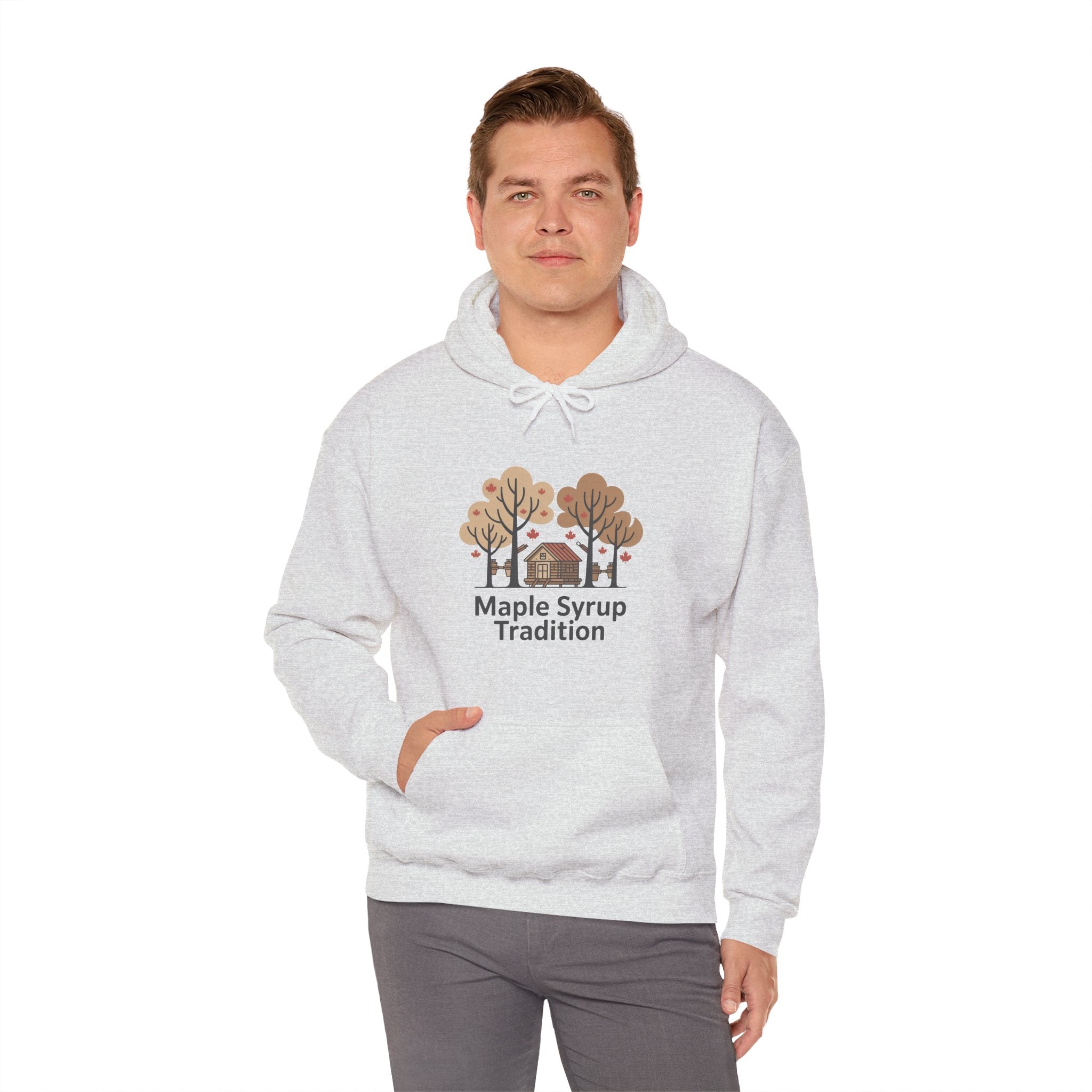 Maple Syrup Tradition Hoodie — Cozy Fall Cabin Sweatshirt