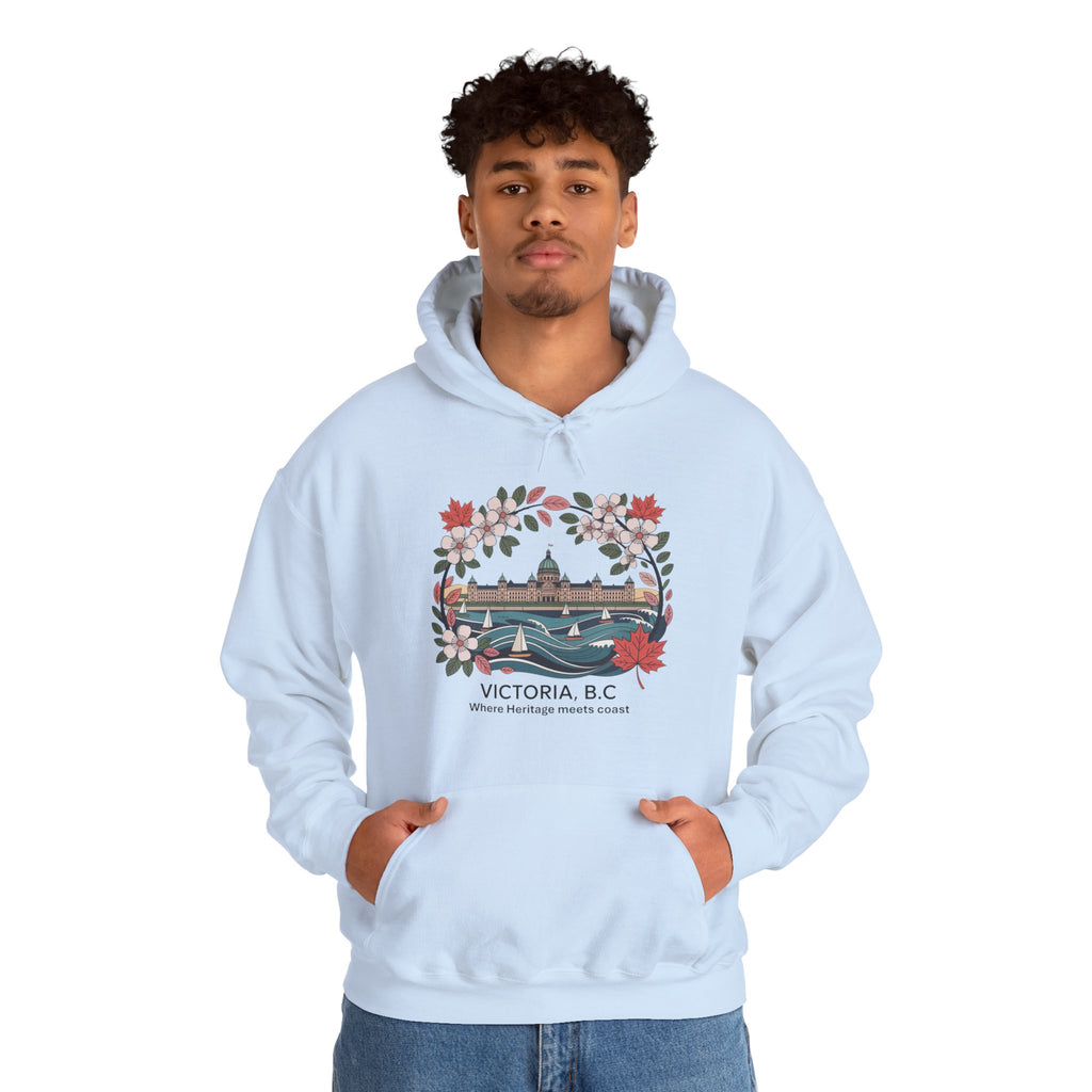 Victoria B.C. Art Design -  Hoodie