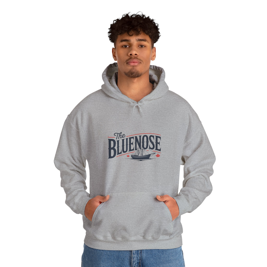 Bluenose Hoodie — Vintage Maritime Boat Logo Pullover