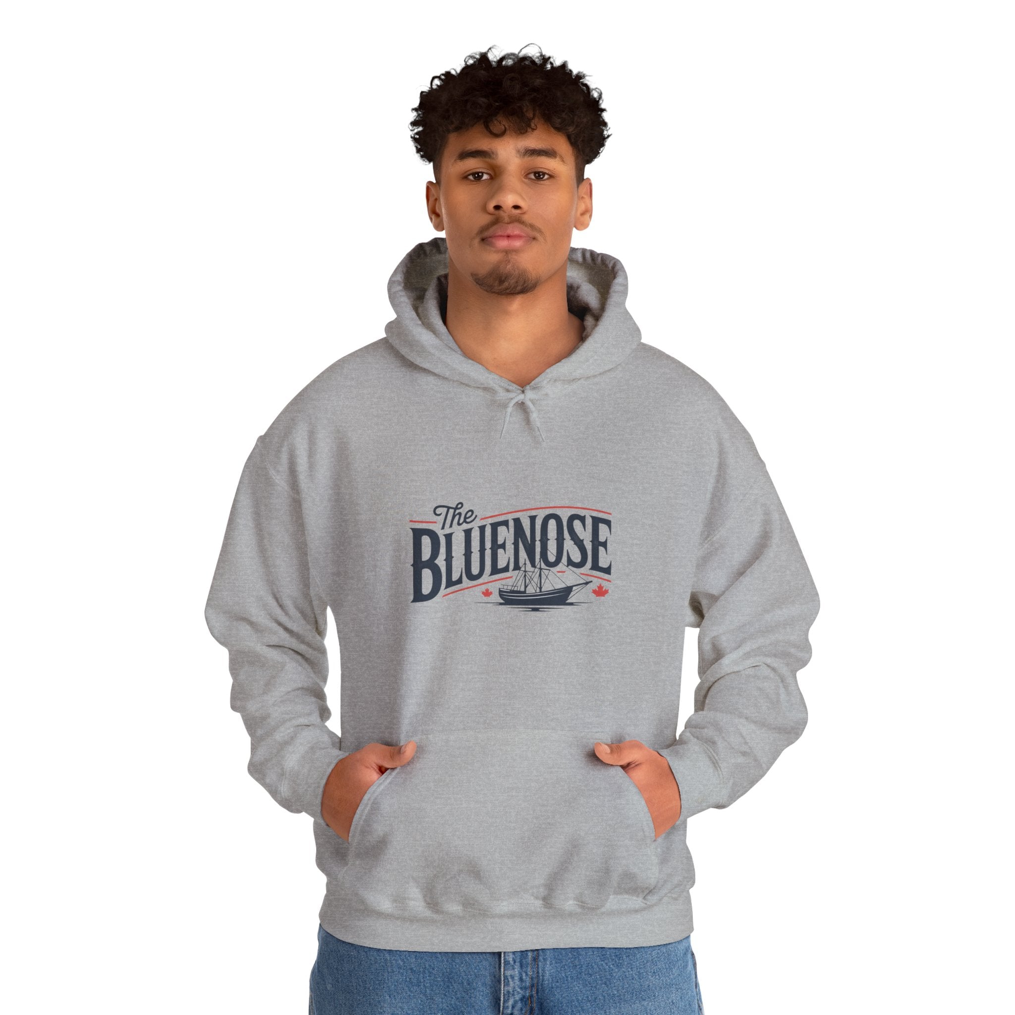 Bluenose Hoodie — Vintage Maritime Boat Logo Pullover