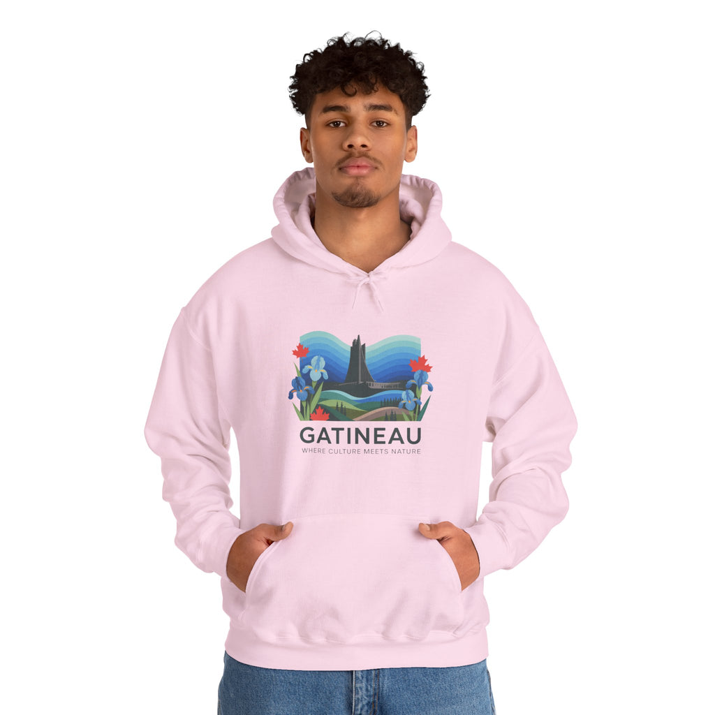 Gatineau Scenic Hoodie — Nature Park Landscape Graphic Sweatshirt