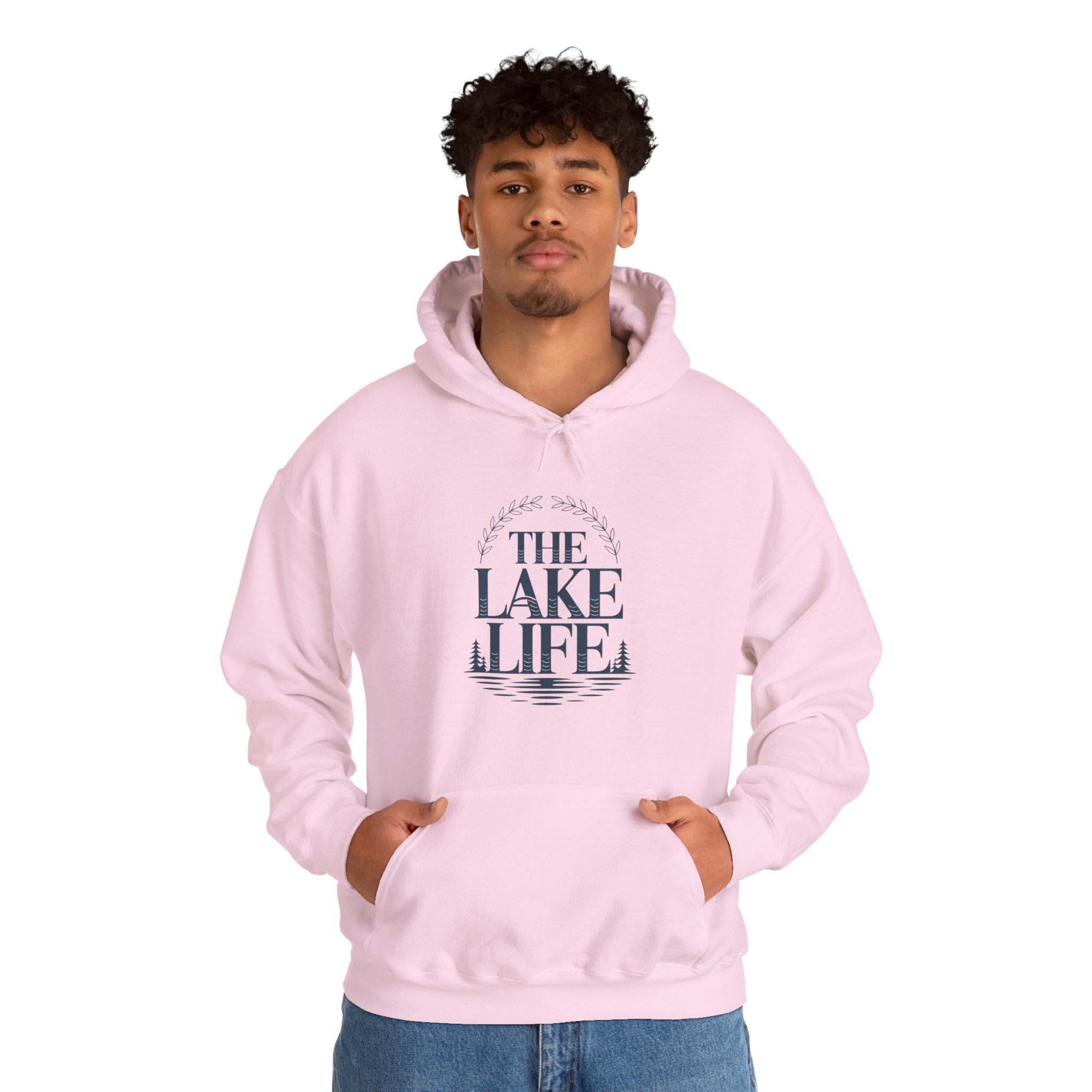 Lake Life Hoodie — "The Lake Life" Cozy Outdoor Cabin Hoodie