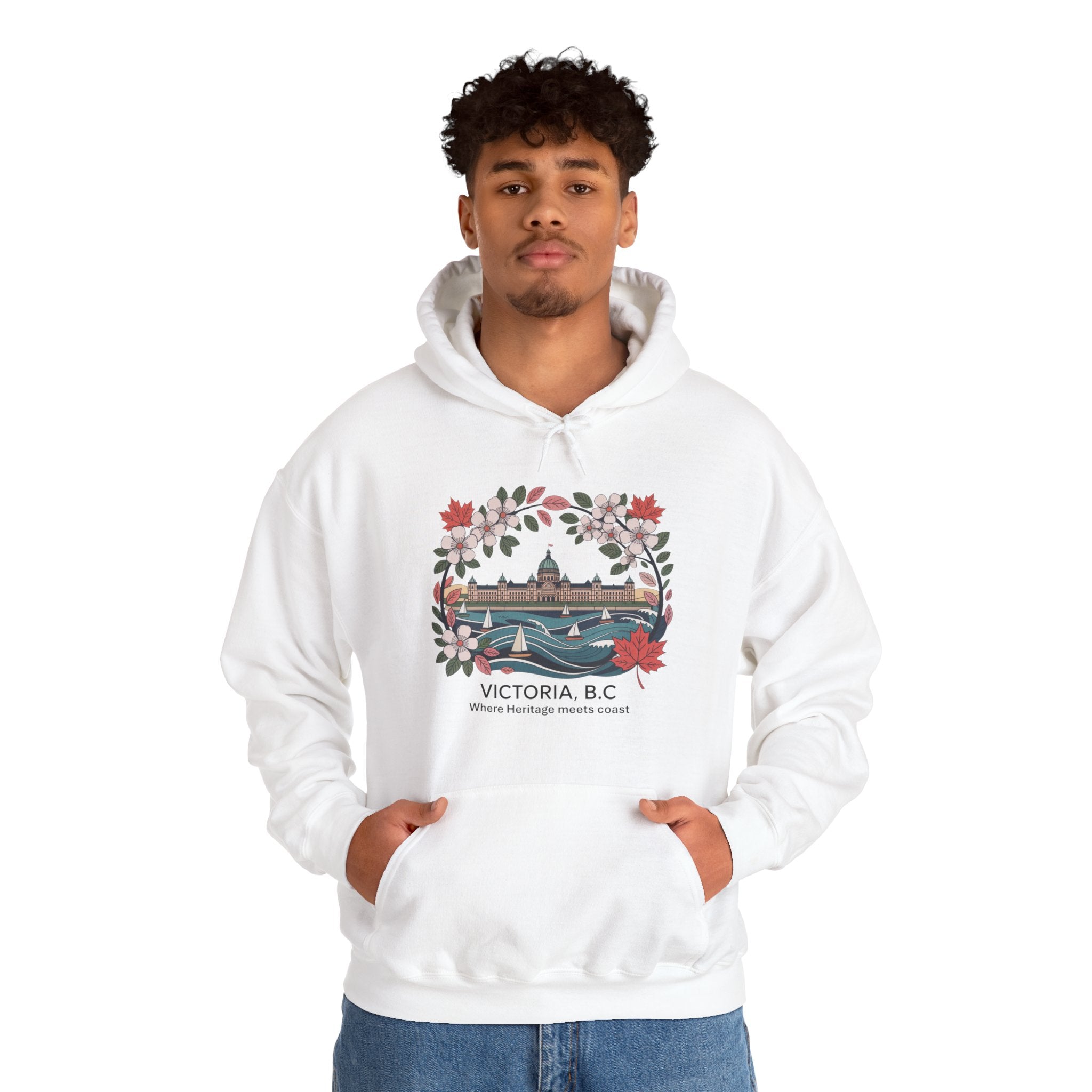 Victoria B.C. Art Design -  Hoodie
