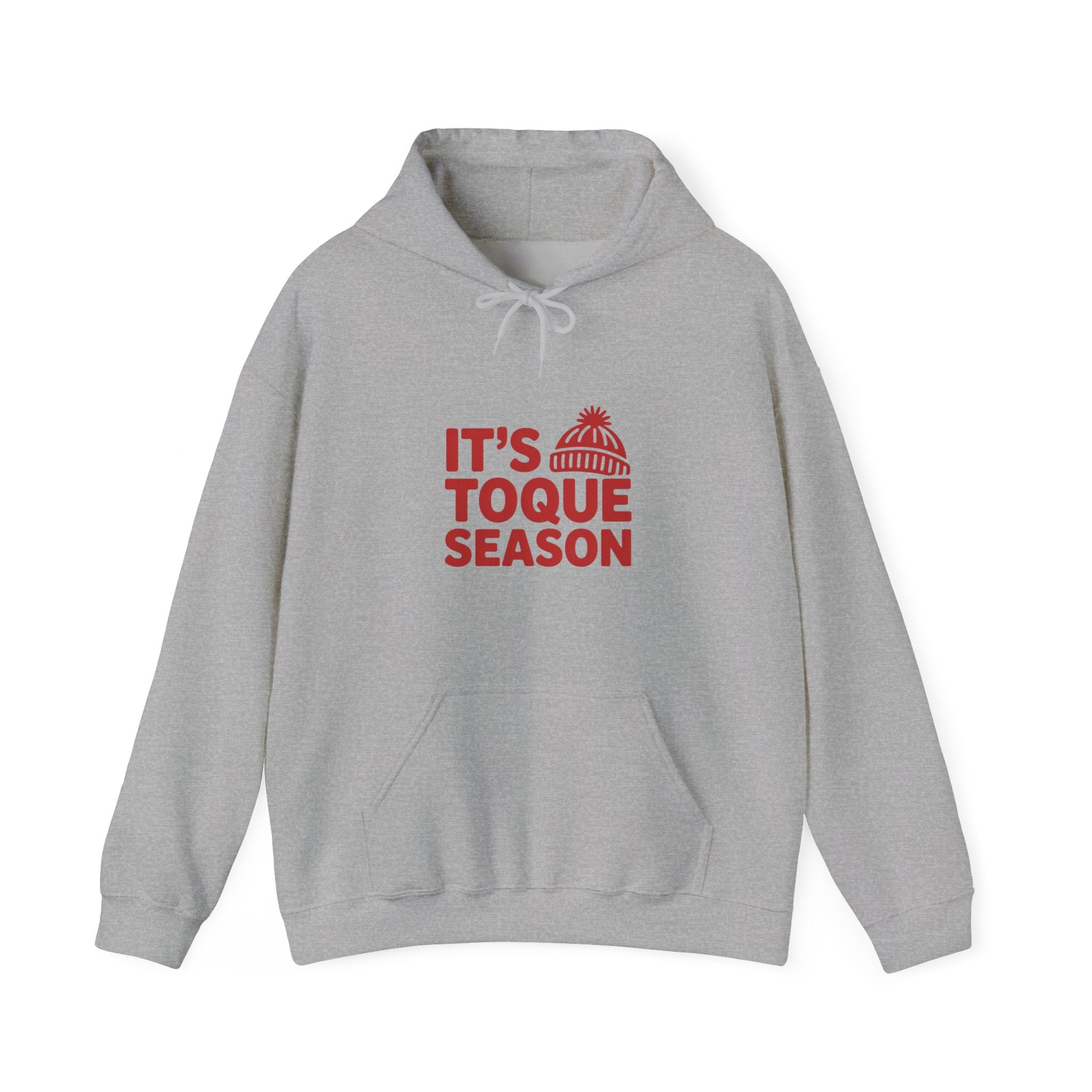 It's Toque Season Hoodie — Cozy Winter Hat Sweatshirt