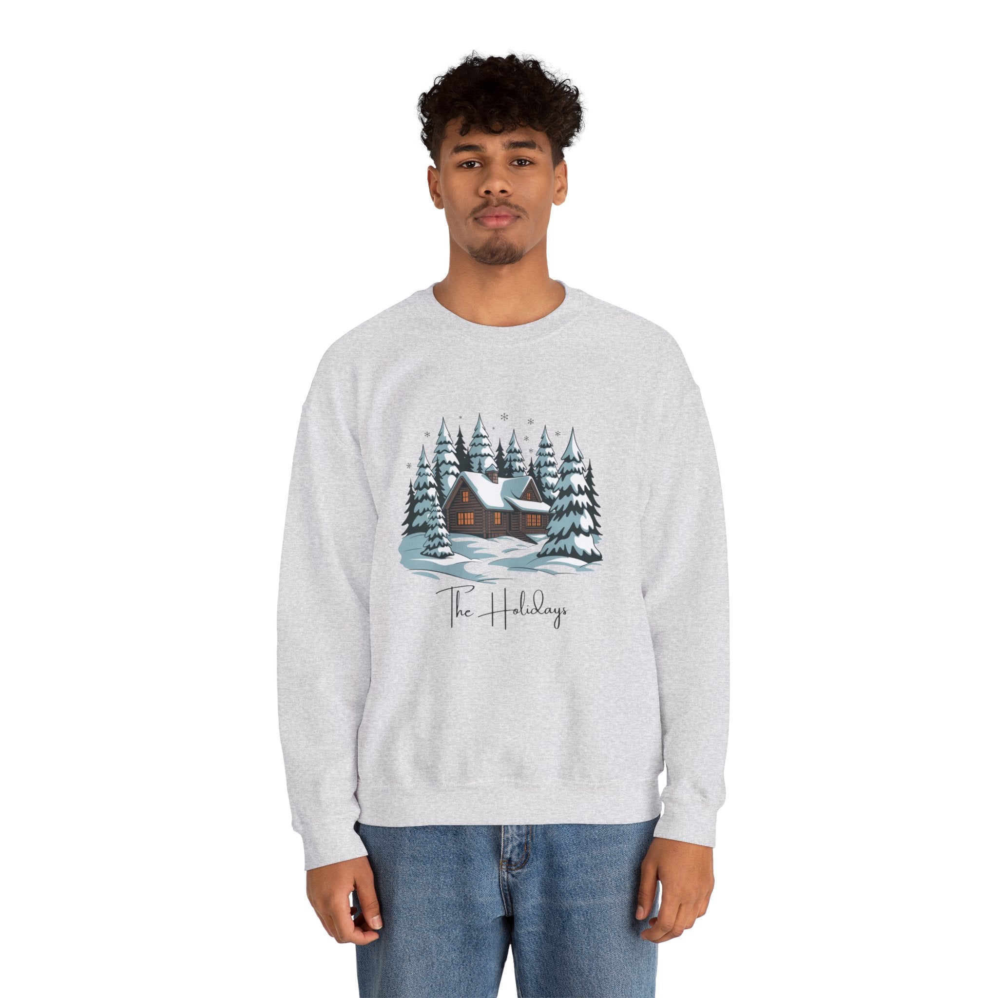 Holiday Cabin Sweatshirt — The Holidays Winter Crewneck