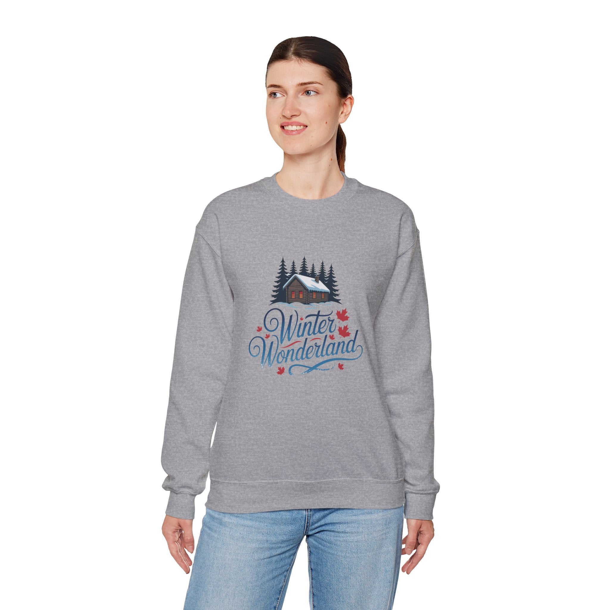 Winter Wonderland Sweatshirt — Cozy Cabin Holiday Crewneck