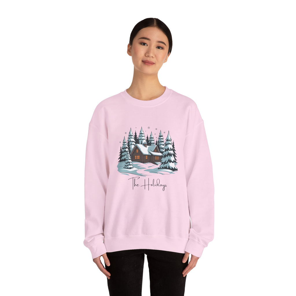 Holiday Cabin Sweatshirt — The Holidays Winter Crewneck