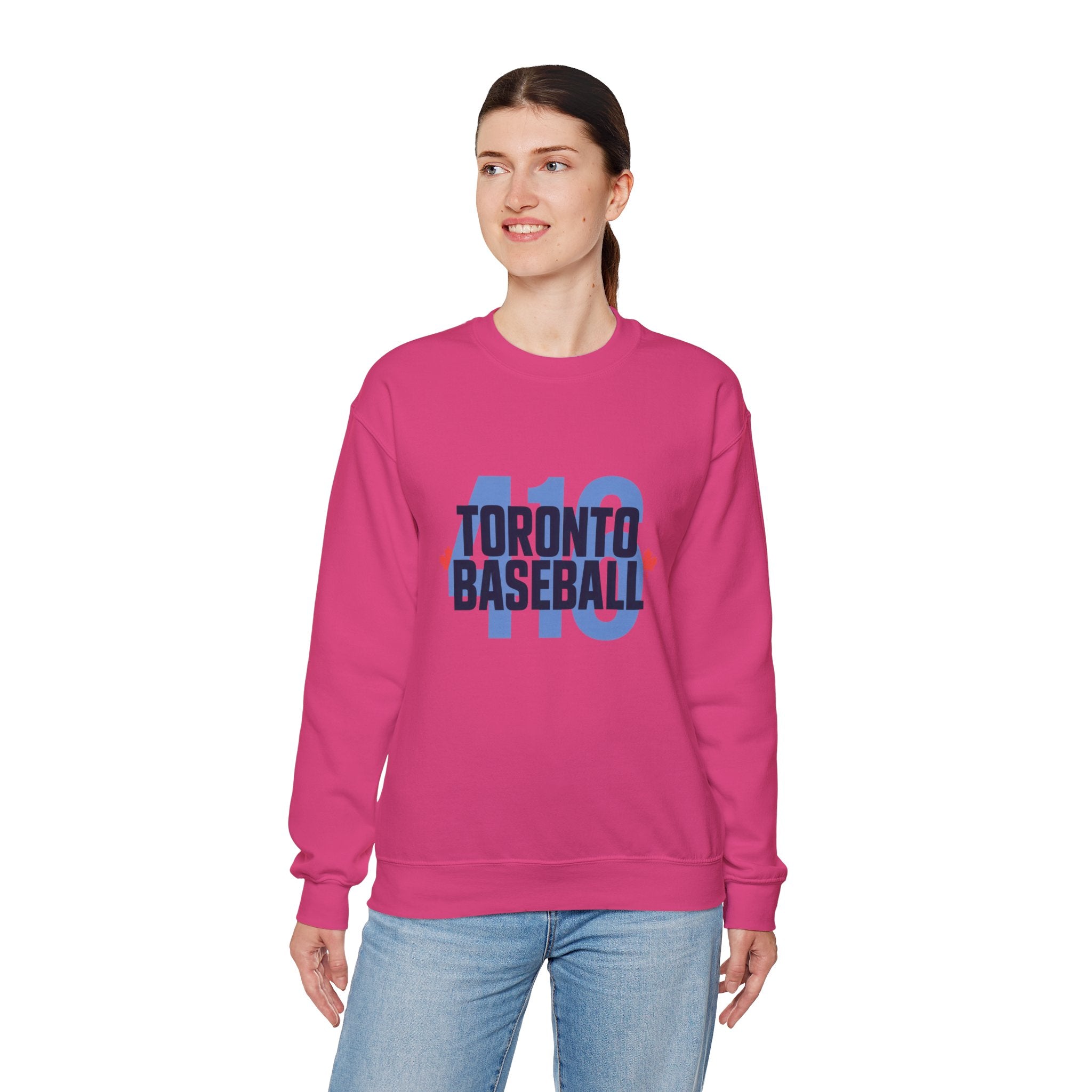 Toronto Baseball 416 Sweatshirt – Retro Toronto Blue Crewneck