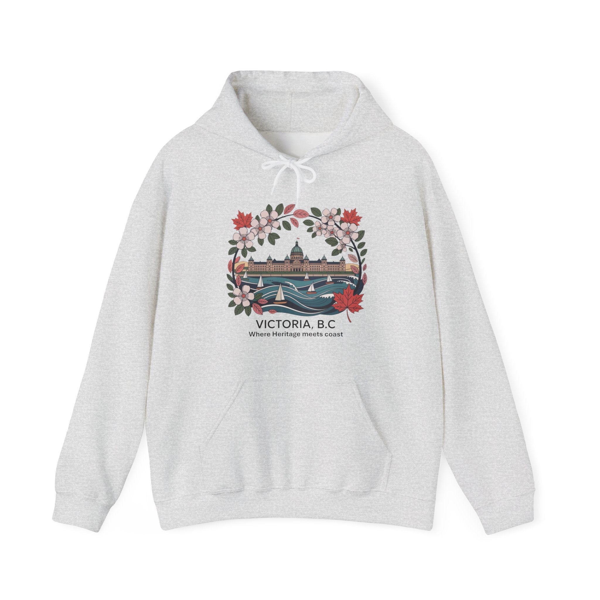 Victoria B.C. Art Design -  Hoodie