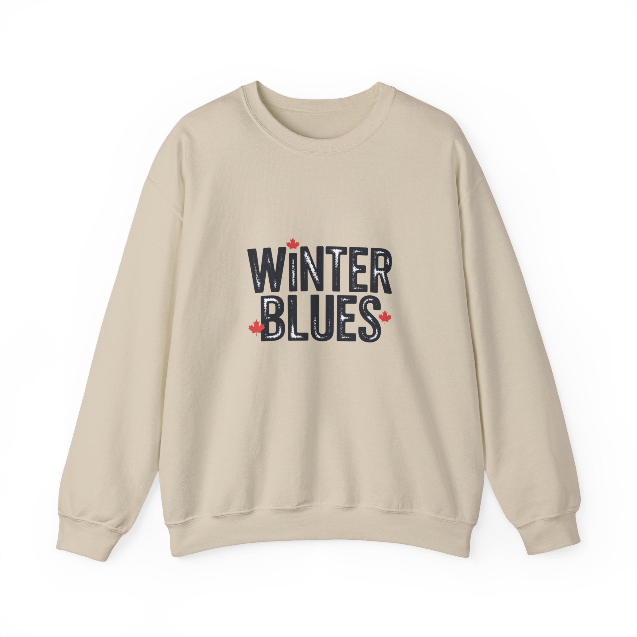 Winter Blues Sweatshirt — Cozy Seasonal Crewneck with Playful Text