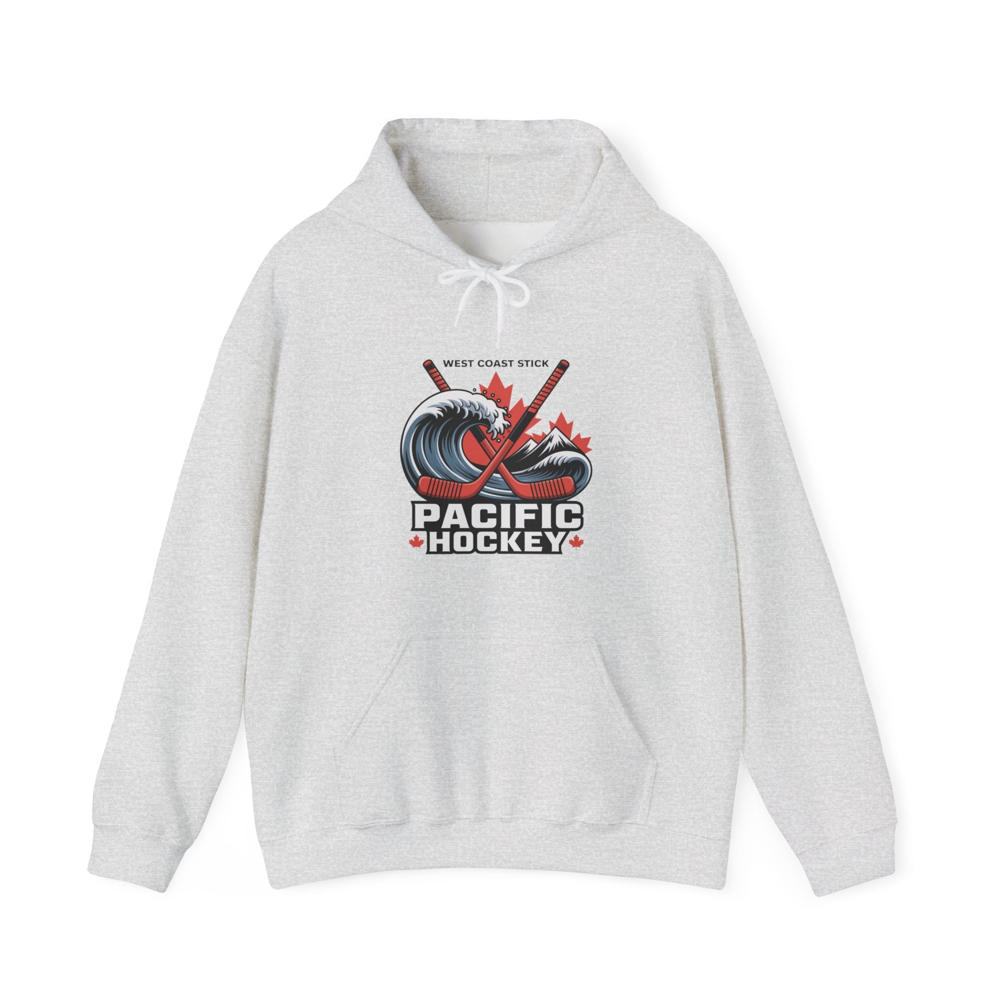 Pacific Hockey Hoodie — West Coast Waves Hockey Logo Pullover
