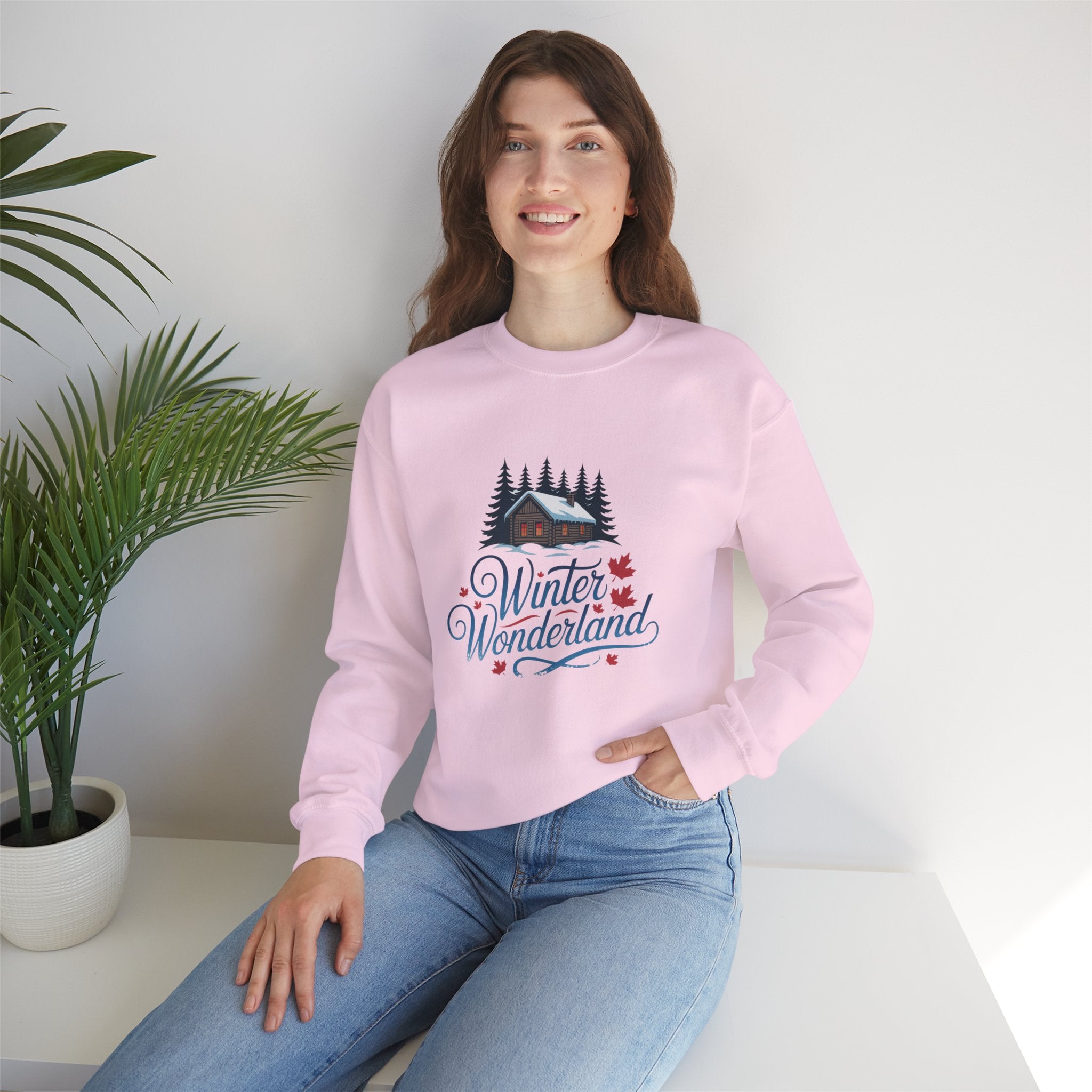 Winter Wonderland Sweatshirt — Cozy Cabin Holiday Crewneck