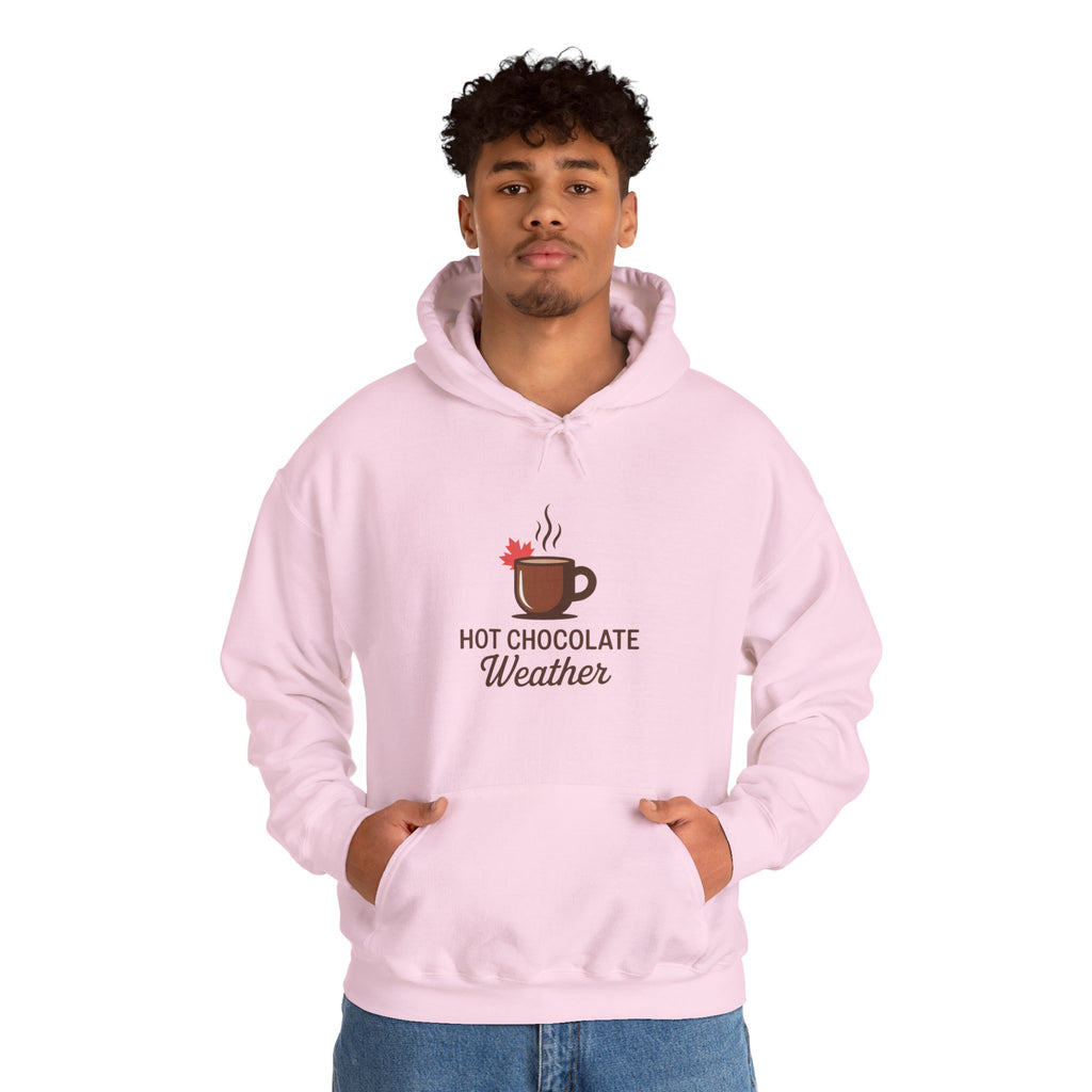 Hot Chocolate Weather Hoodie — Cozy Winter Cocoa Sweatshirt