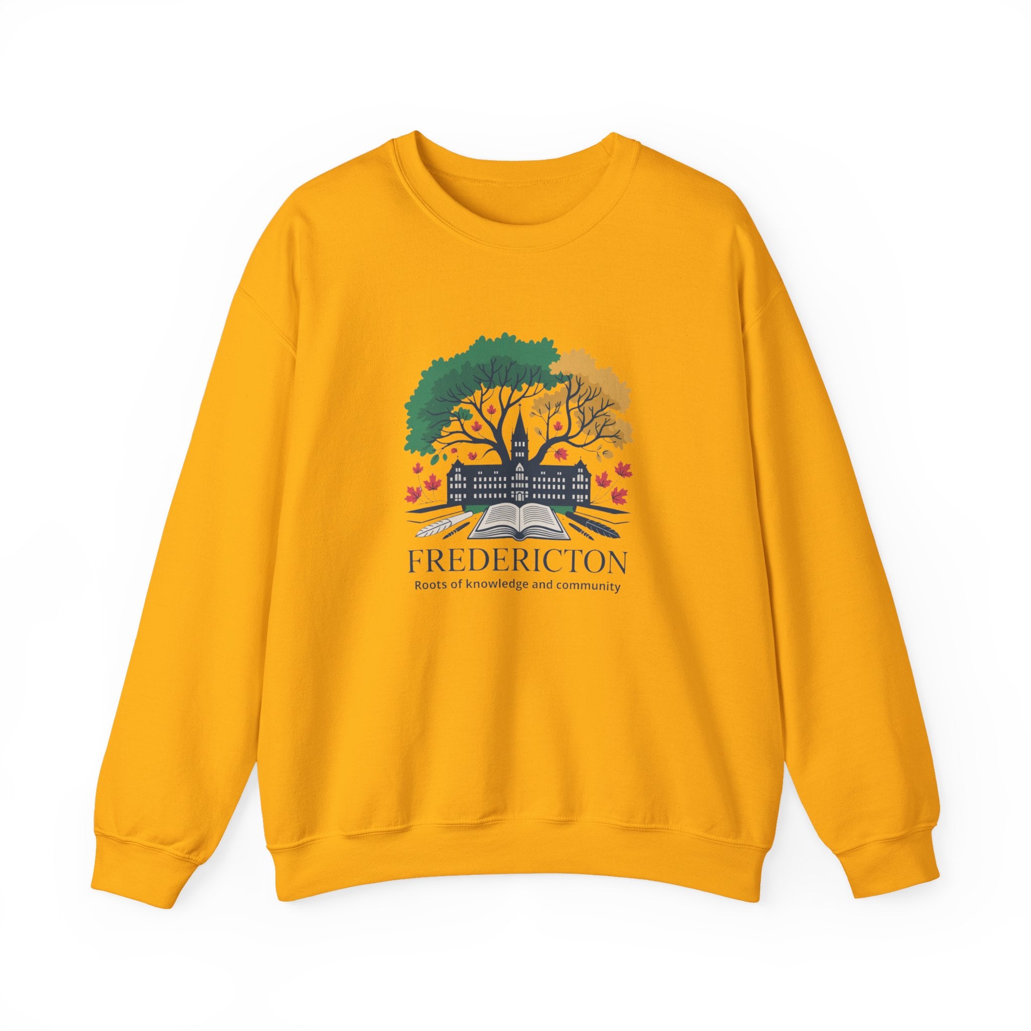 Fredericton Autumn Tree Crewneck Sweatshirt