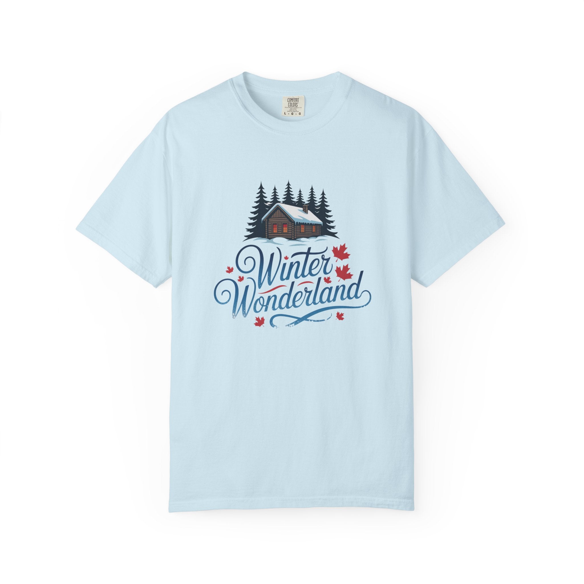 Winter Wonderland T-Shirt — Cabin & Pine Forest Holiday Tee