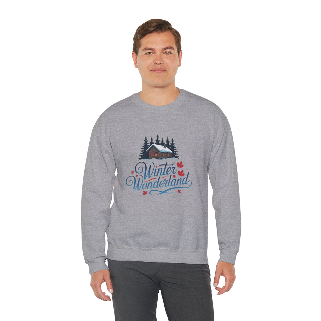 Winter Wonderland Sweatshirt — Cozy Cabin Holiday Crewneck
