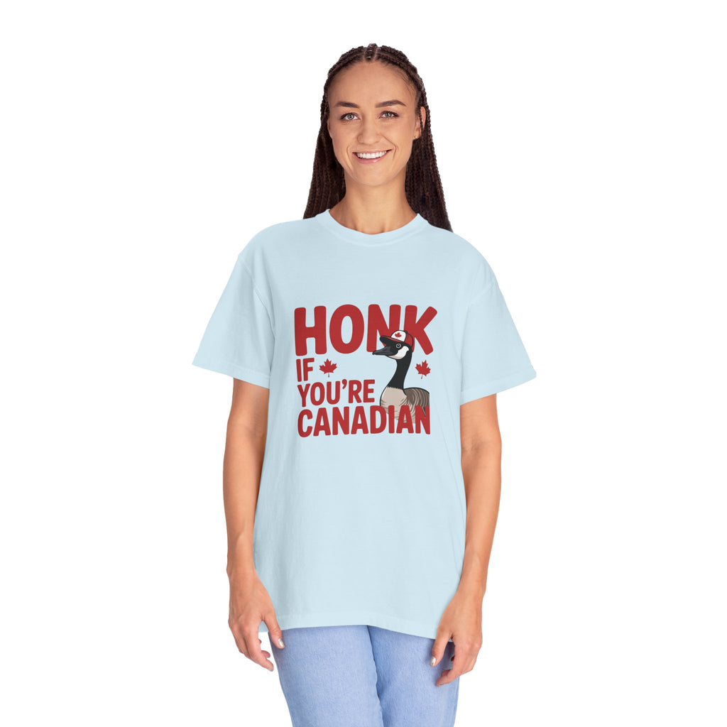 Honk If You’re Canadian T-Shirt — Funny Canada Goose Pride Tee