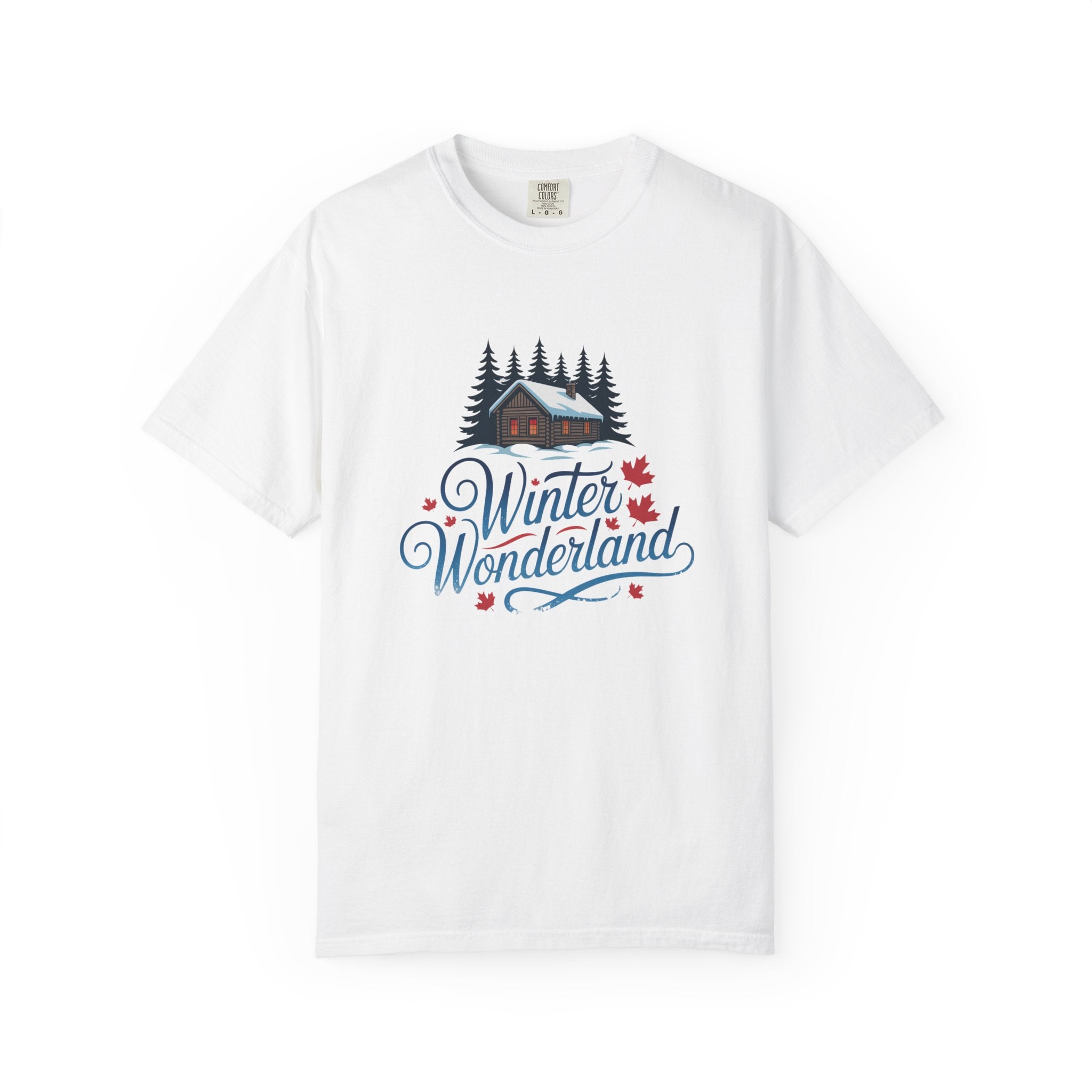 Winter Wonderland T-Shirt — Cabin & Pine Forest Holiday Tee