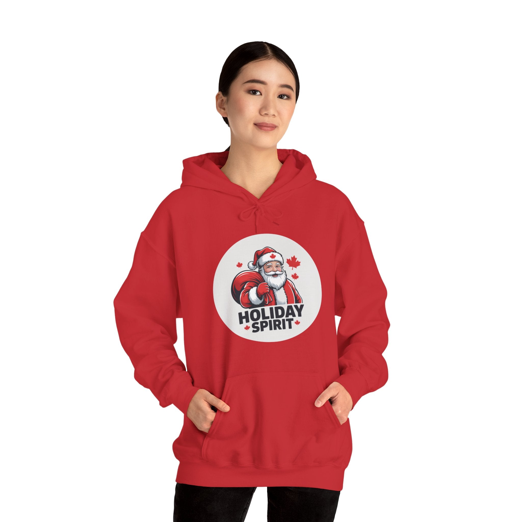 Holiday Spirit Hoodie – Santa Claus Christmas Sweatshirt