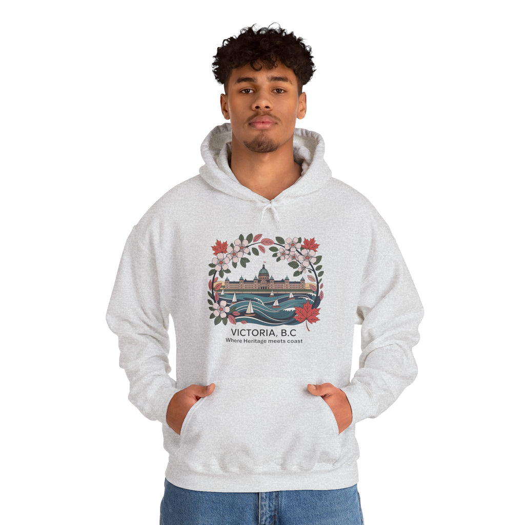 Victoria B.C. Art Design -  Hoodie