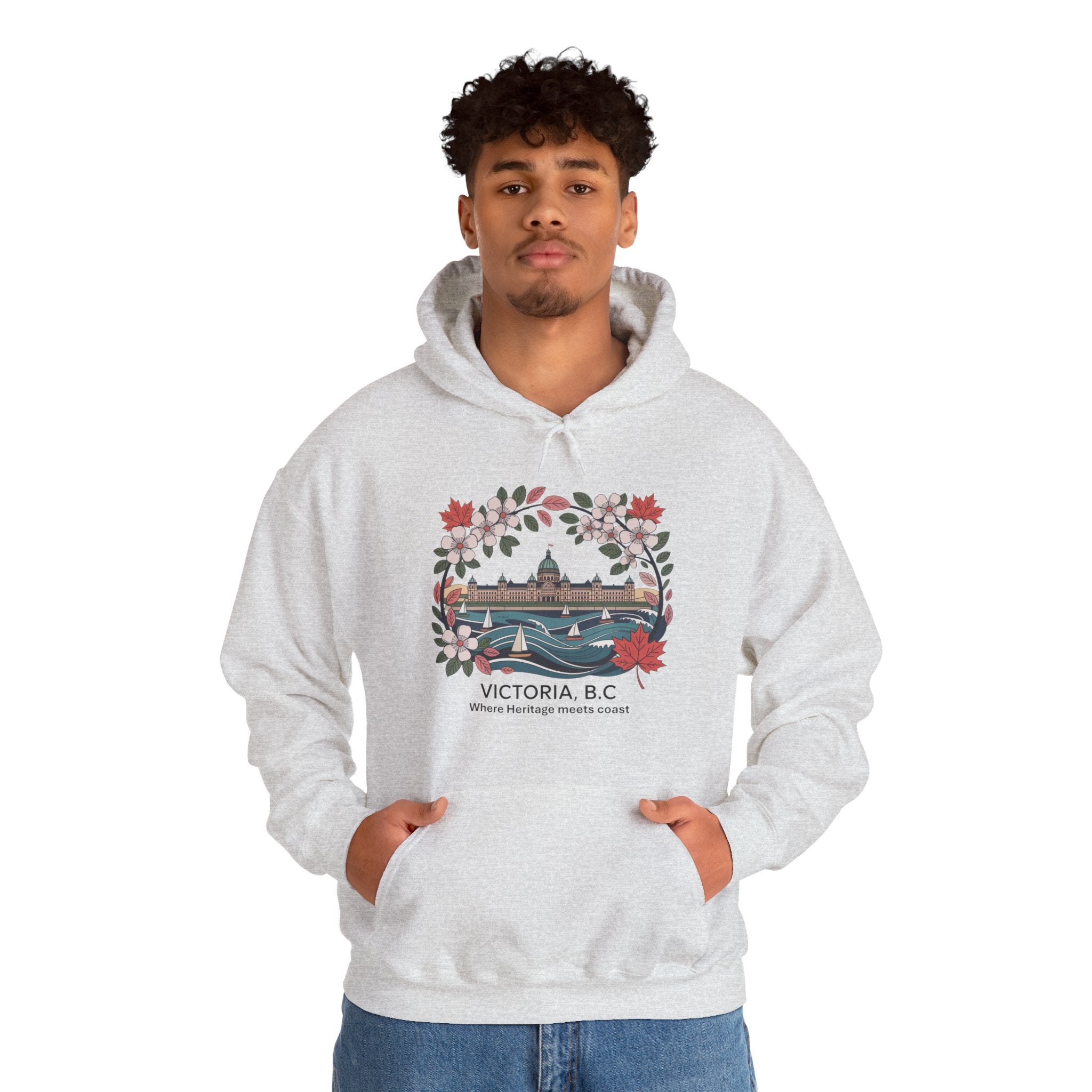 Victoria B.C. Art Design -  Hoodie