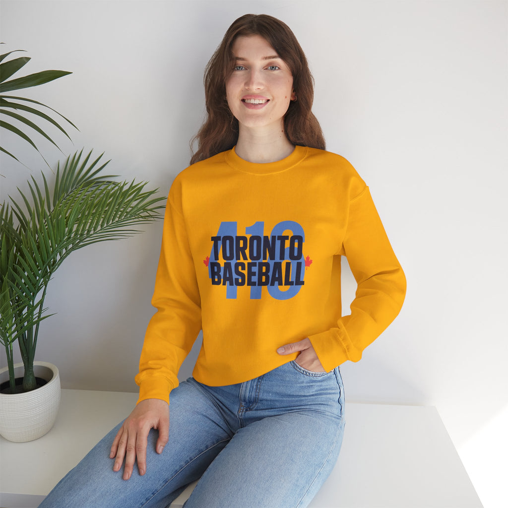 Toronto Baseball 416 Sweatshirt – Retro Toronto Blue Crewneck