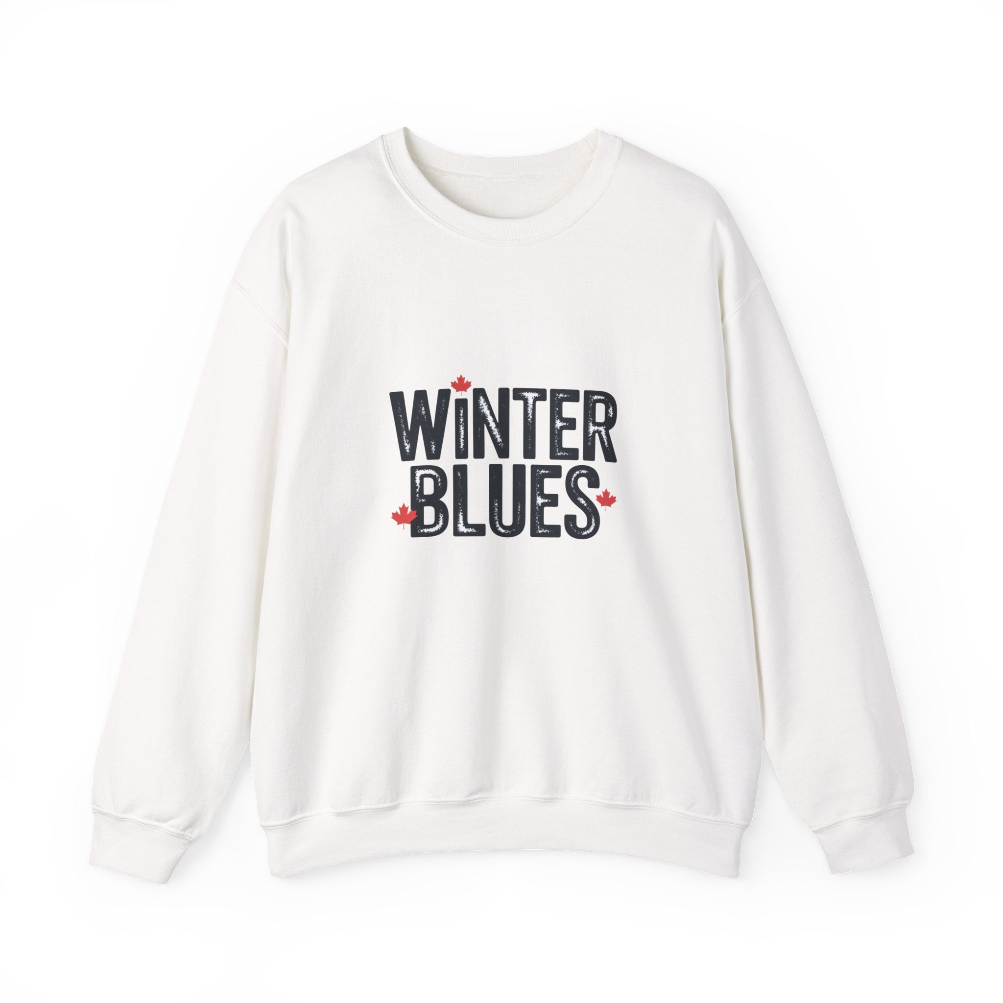 Winter Blues Sweatshirt — Cozy Seasonal Crewneck with Playful Text