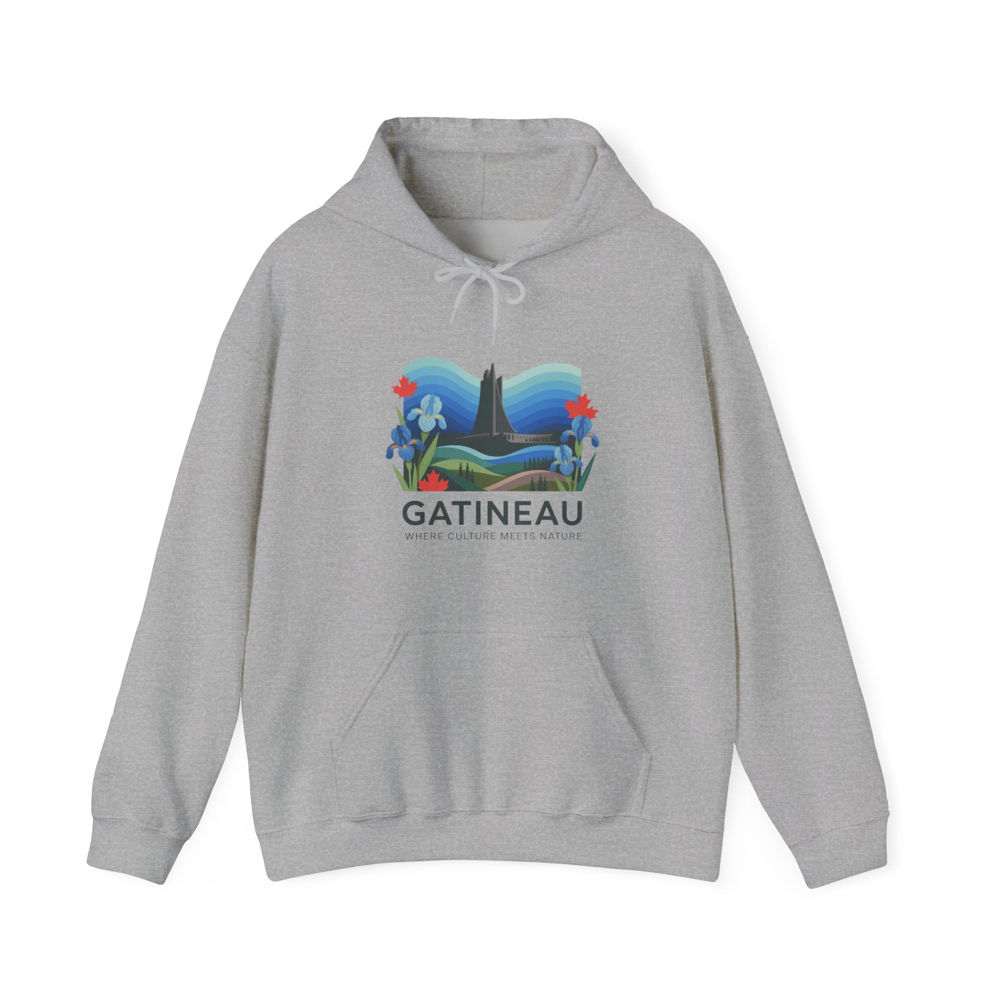 Gatineau Scenic Hoodie — Nature Park Landscape Graphic Sweatshirt