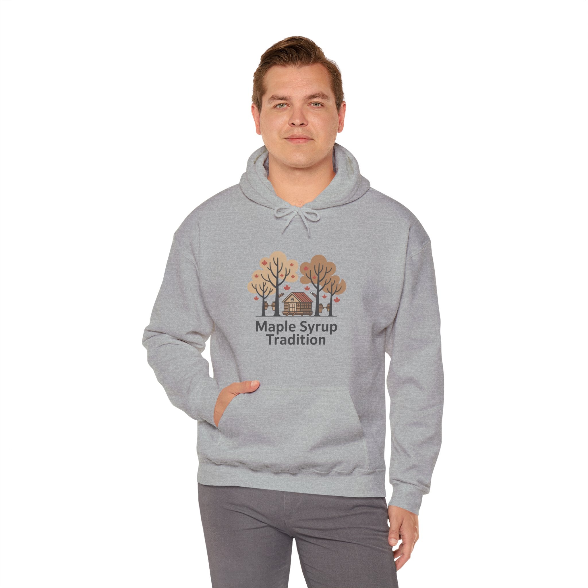 Maple Syrup Tradition Hoodie — Cozy Fall Cabin Sweatshirt
