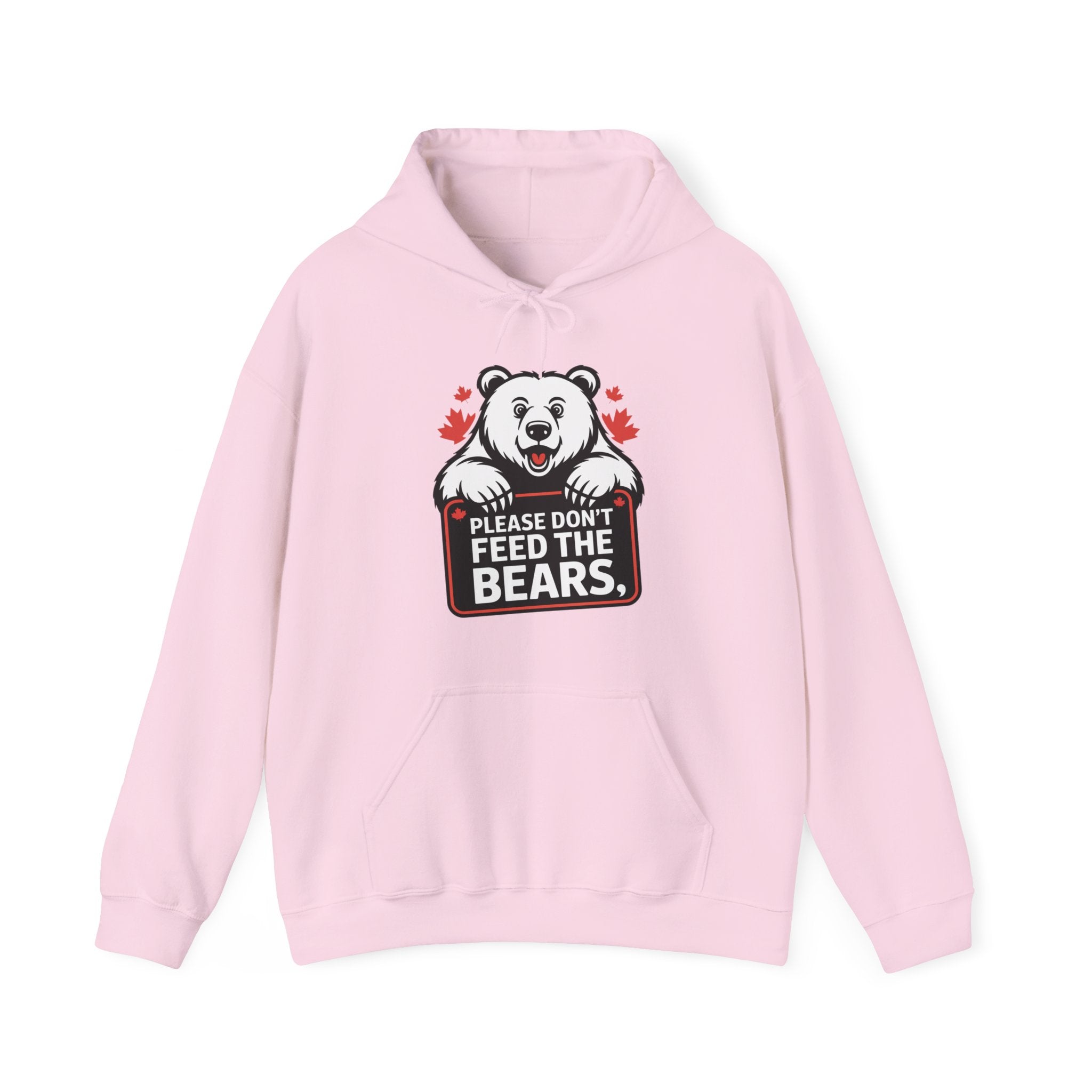 Please Don't Feed the Bears Hoodie — Funny Wildlife Safety Sweatshirt