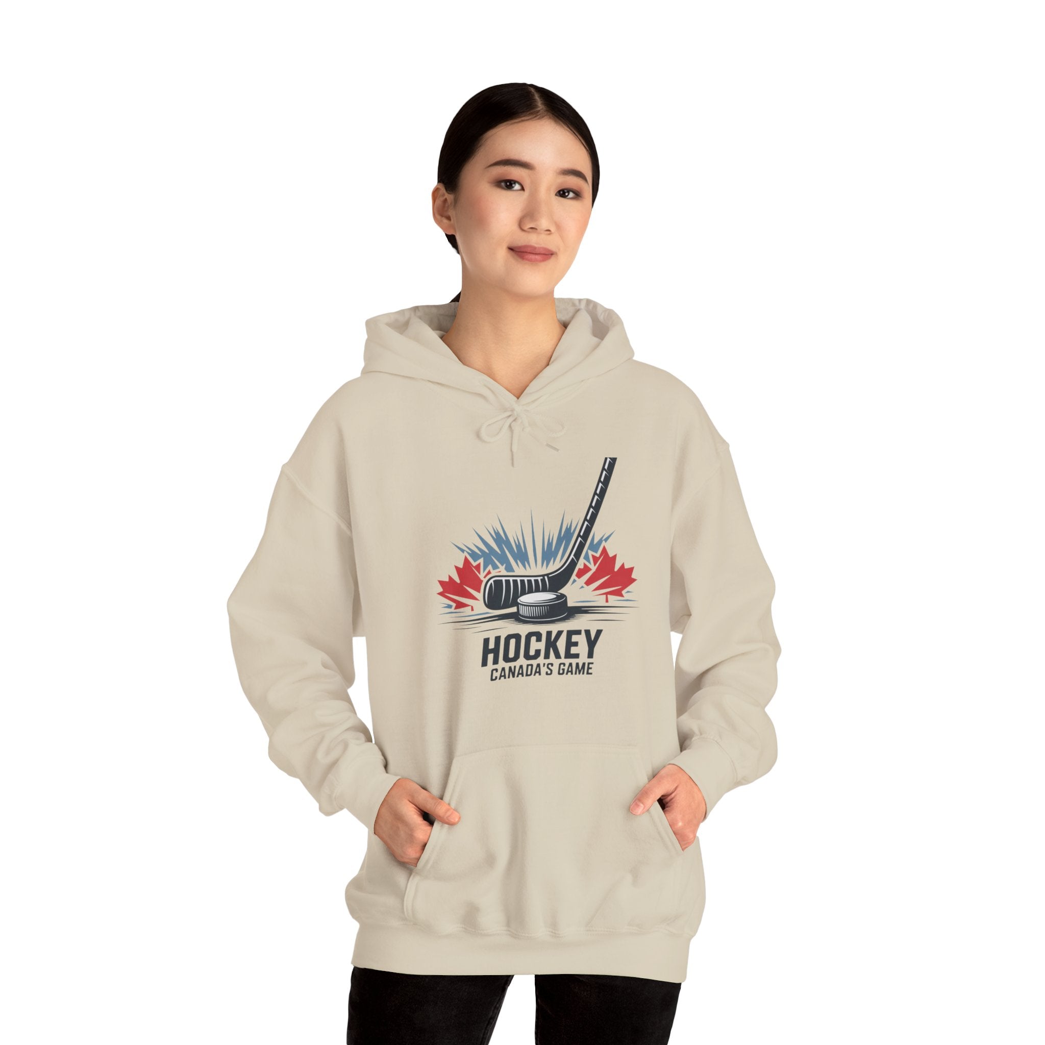 Hockey Canada Hoodie – "Hockey: Canada’s Game" Graphic Pullover