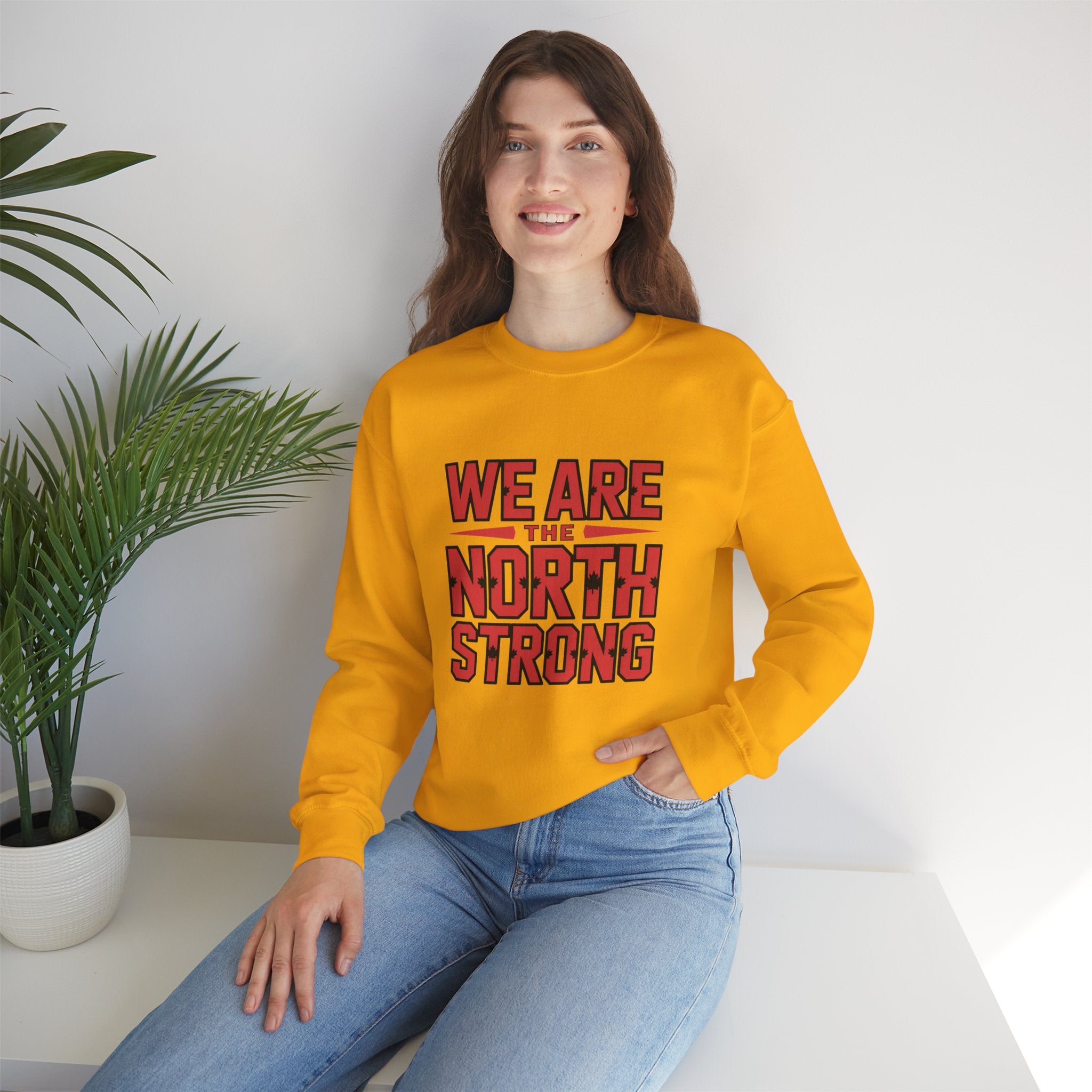 We Are The North Strong Crewneck Sweatshirt