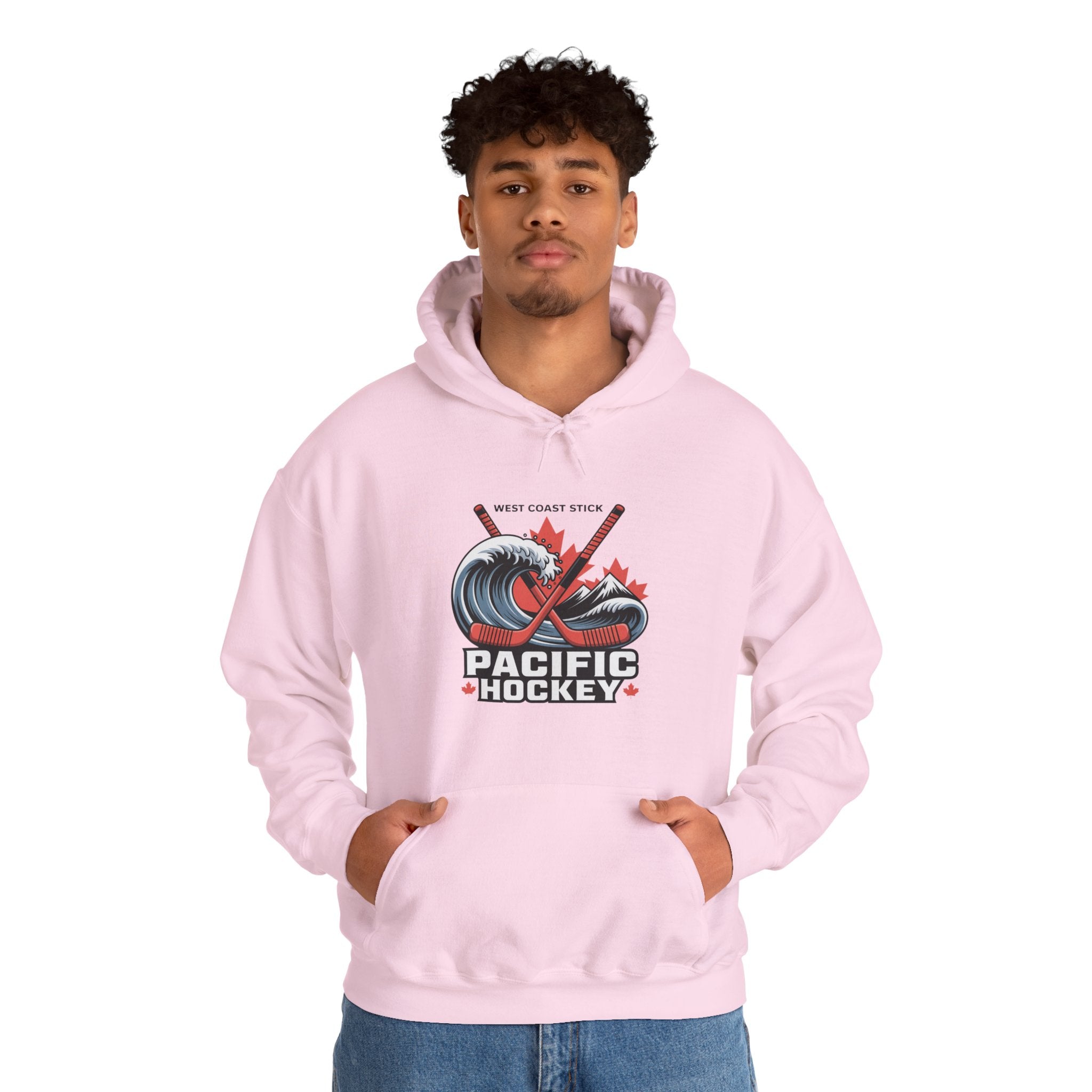 Pacific Hockey Hoodie — West Coast Waves Hockey Logo Pullover
