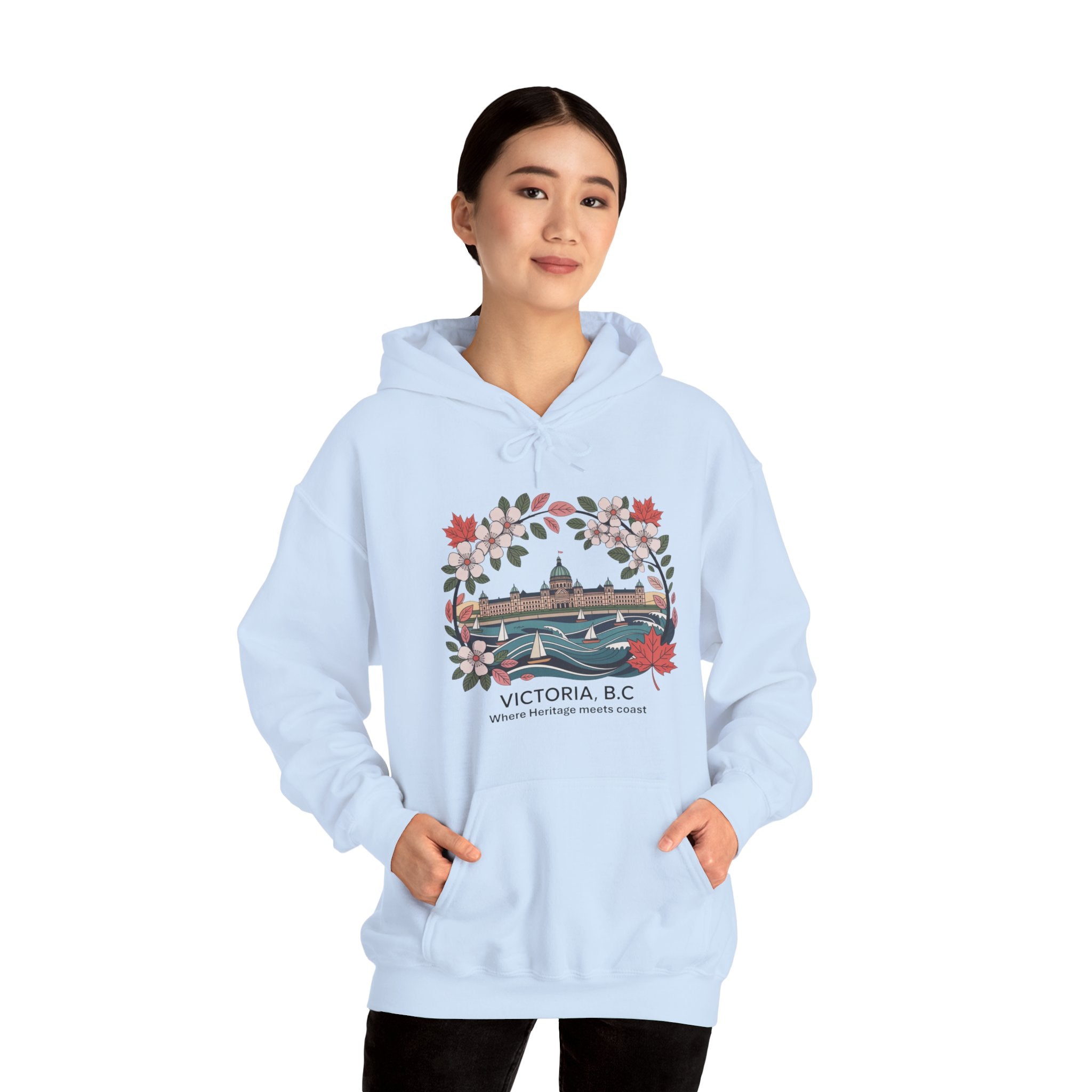 Victoria B.C. Art Design -  Hoodie