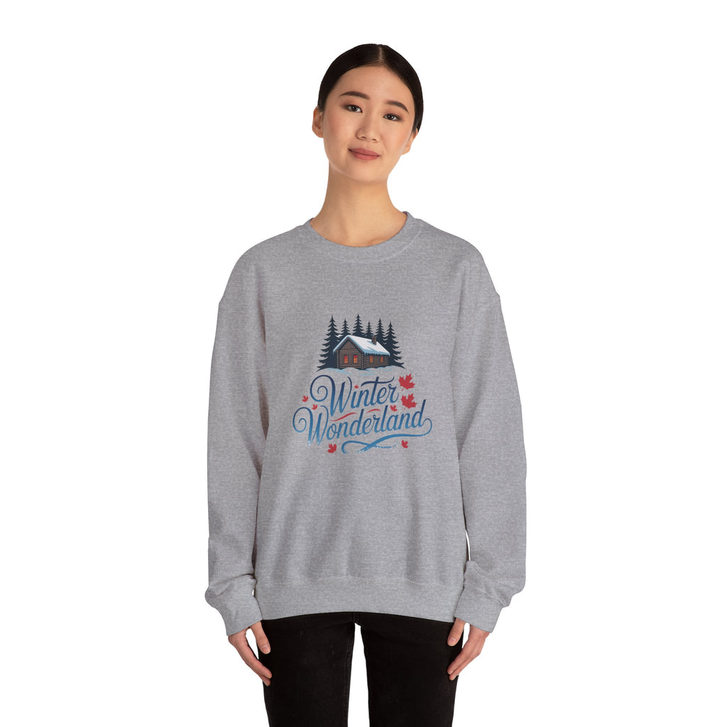 Winter Wonderland Sweatshirt — Cozy Cabin Holiday Crewneck