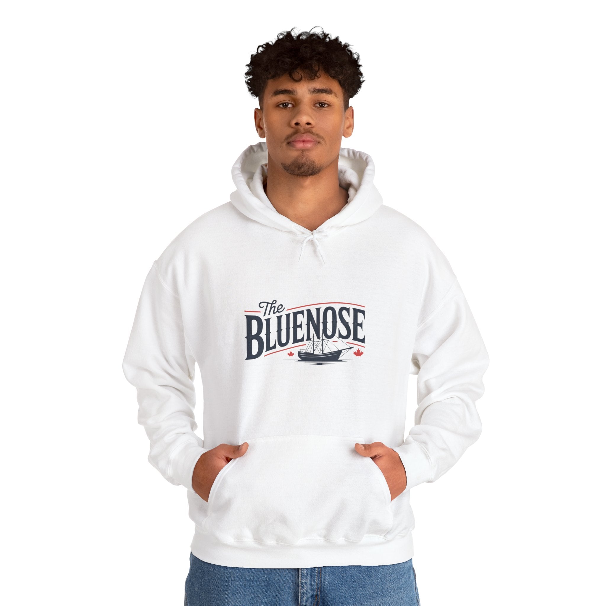 Bluenose Hoodie — Vintage Maritime Boat Logo Pullover