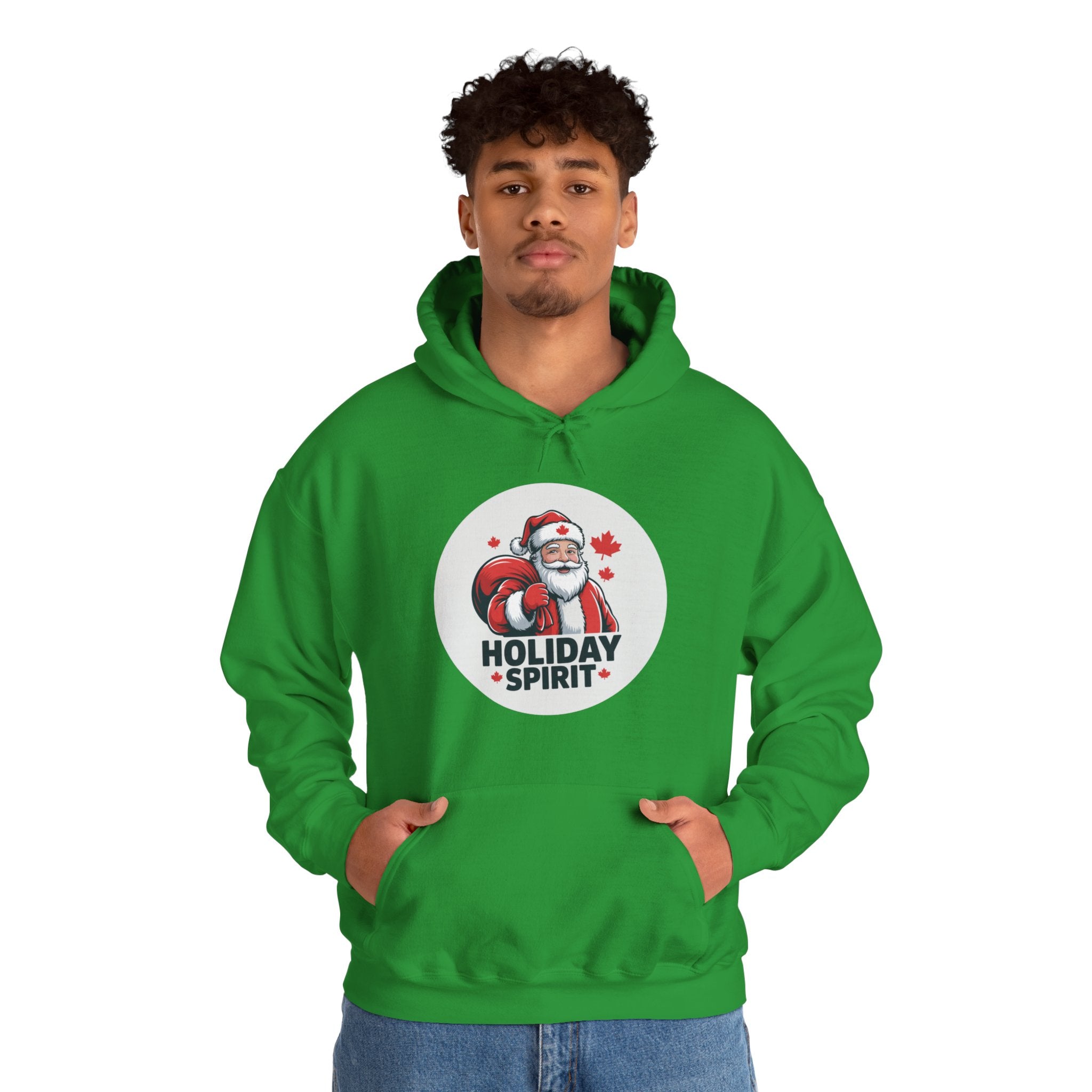 Holiday Spirit Hoodie – Santa Claus Christmas Sweatshirt