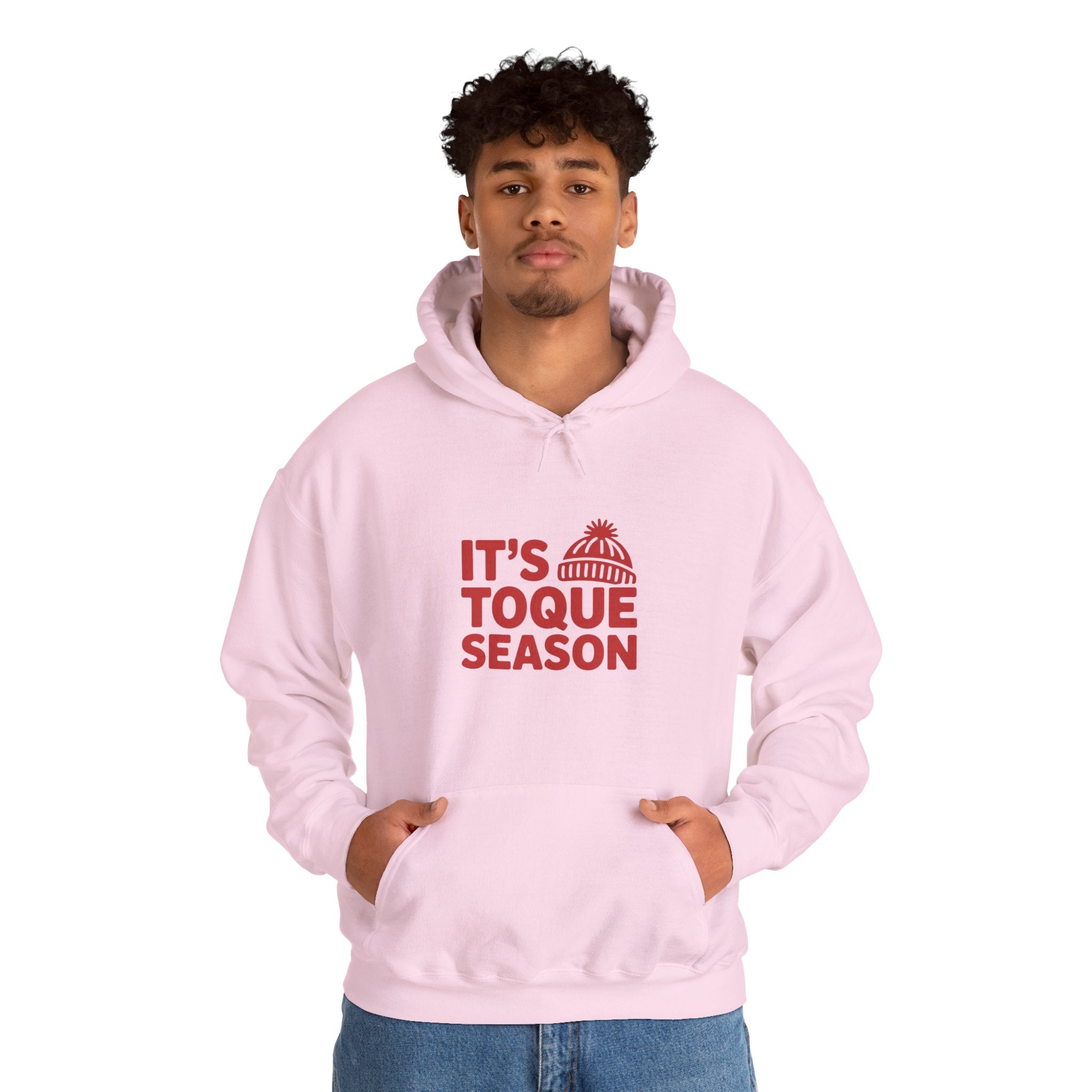 It's Toque Season Hoodie — Cozy Winter Hat Sweatshirt