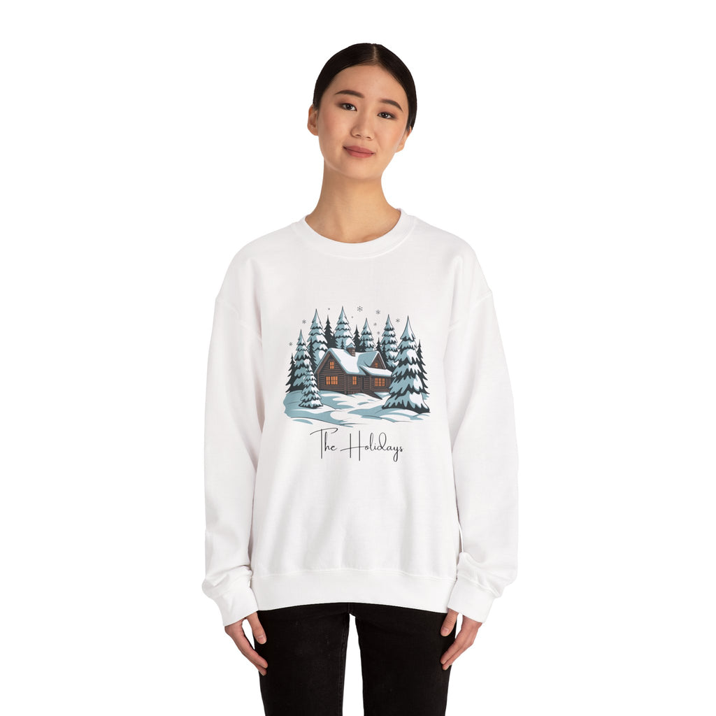 Holiday Cabin Sweatshirt — The Holidays Winter Crewneck